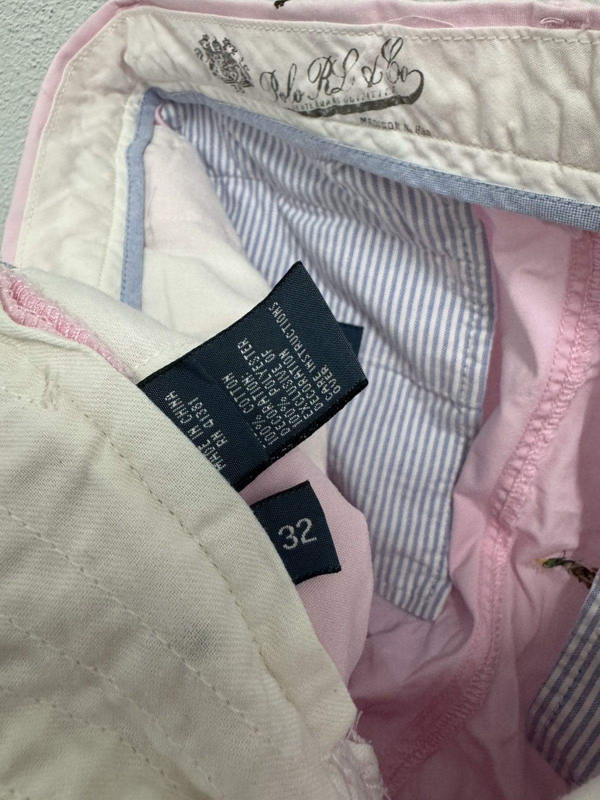 Polo Ralph Lauren × Vintage Polo Ralph Lauren Embroidery Duck Shorts Size US 32 / EU 48 - 7 Thumbnail