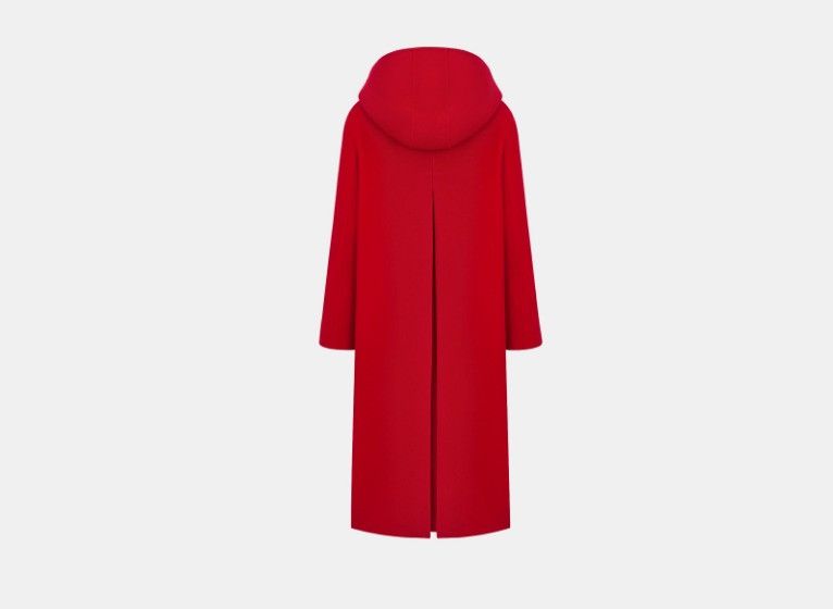 Dior o1w1db10325 410M65 Coat in Red Size S / US 4 / IT 40 - 2 Thumbnail