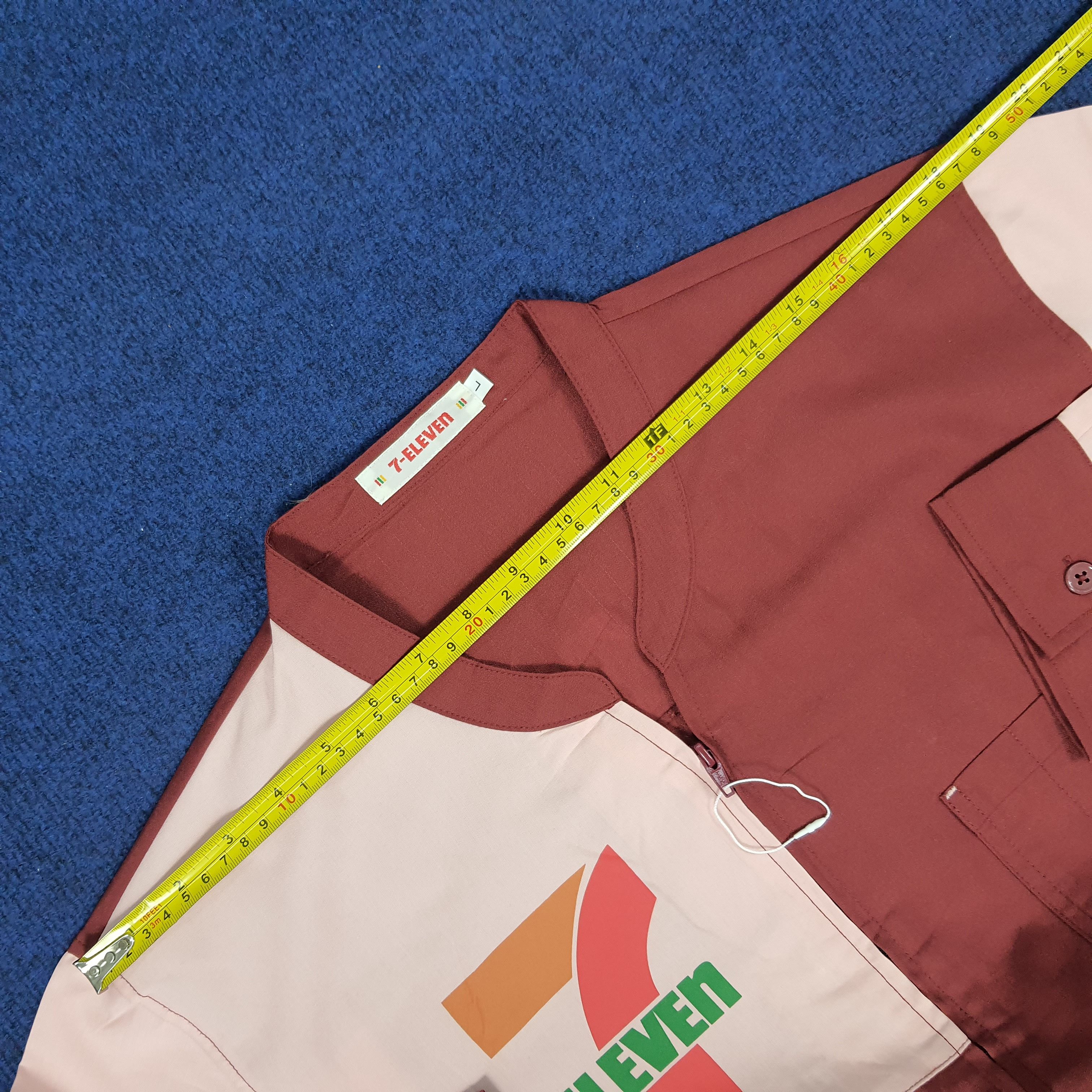 Japanese Brand × Vintage Vintage 7 Eleven Japanese Brand Staff Uniform Jacket Size US L / EU 52-54 / 3 - 10 Thumbnail