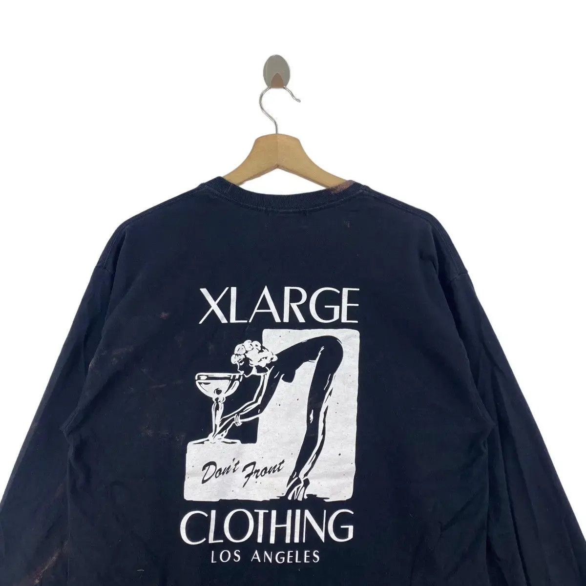 Xlarge XLARGE CLOTHING Los Angles Natural Sun Faded Tee Shirt Size US L / EU 52-54 / 3 - 4 Thumbnail