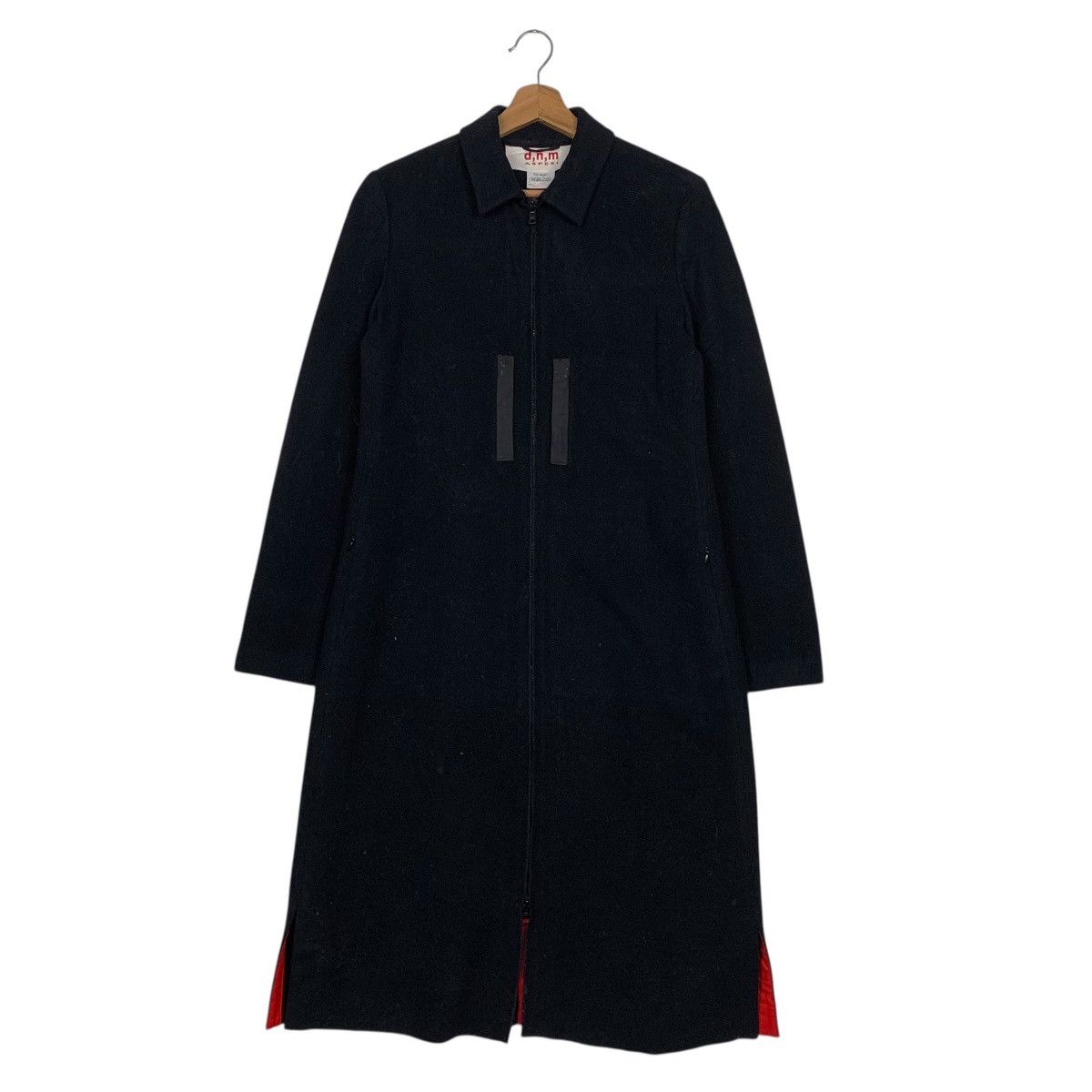 Aspesi DNM Aspesi Wool Zipper Black Coat Size US S / EU 44-46 / 1 - 1 Thumbnail