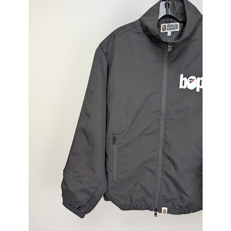 Bape o1rshd1 Logo Windbreaker Jacket in Black Size US S / EU 44-46 / 1 - 5 Thumbnail