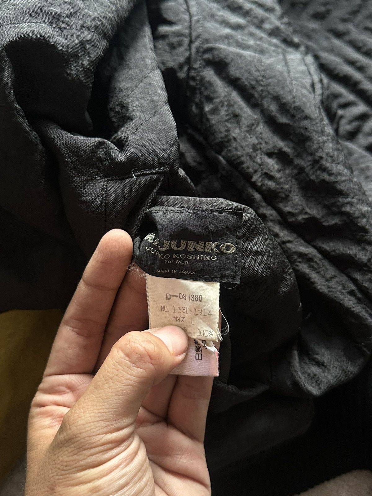 Mr. Junko 90s Japanese Mr Junko Issey Miyake Style Wool Bomber Jacket Size US L / EU 52-54 / 3 - 8 Thumbnail