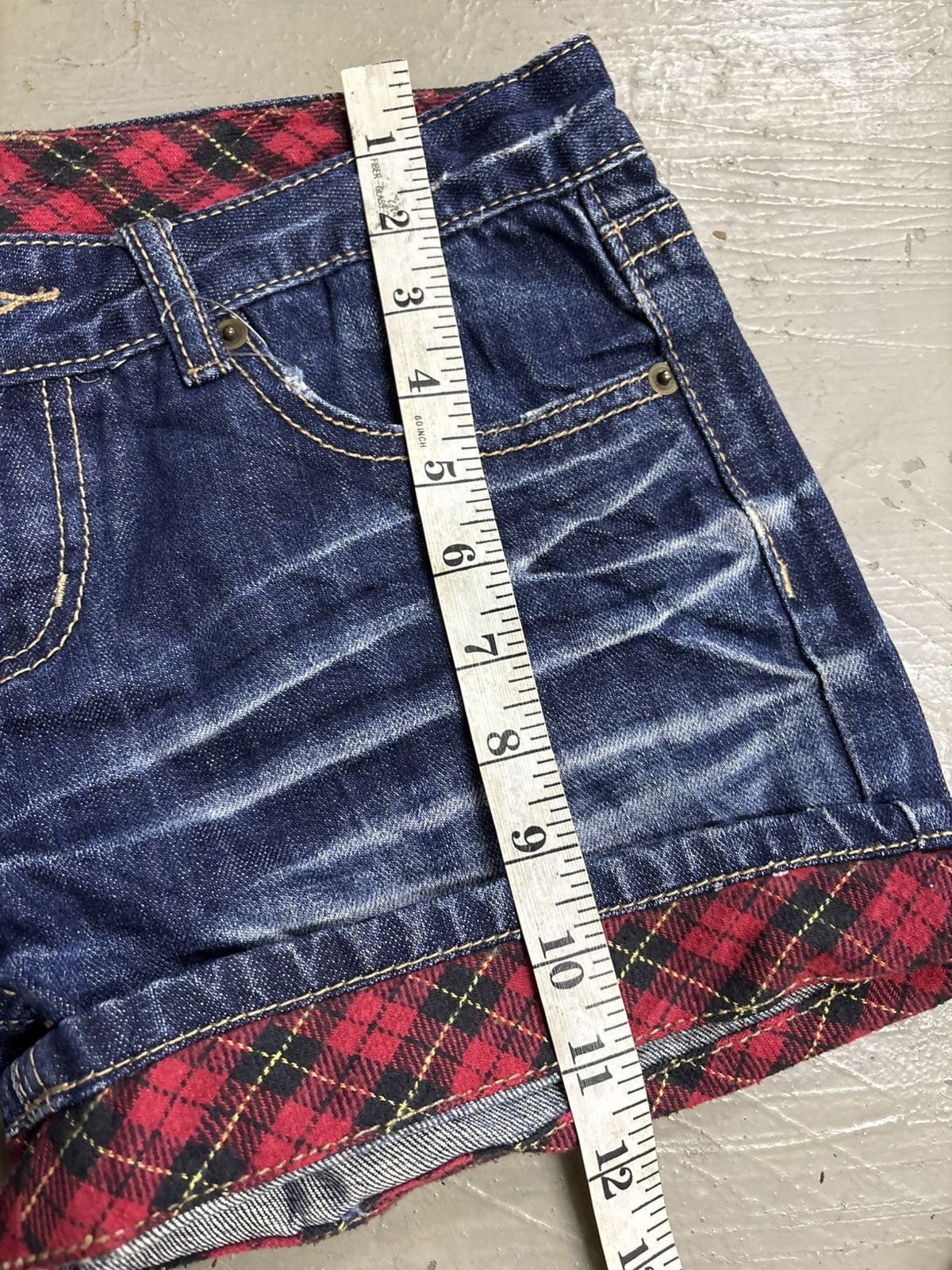 If Six Was Nine RNA H Naoto Acid Wash Japanese brand Denim shorts Size 31" - 12 Thumbnail