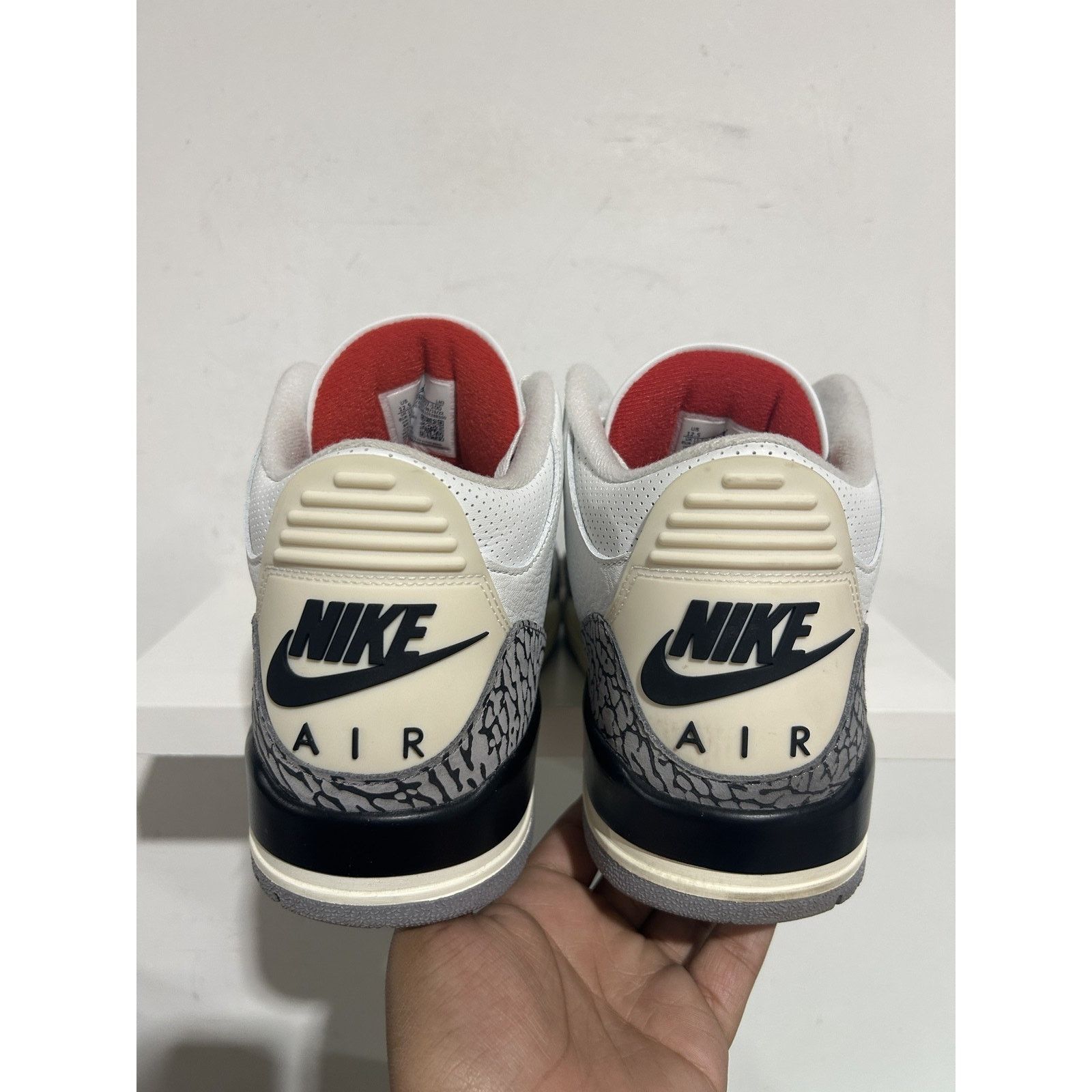Jordan Brand JORDAN 3 RETRO WHITE CEMENT REIMAGINED SIZE 12 PREOWNED Size US 12 / EU 45 - 2 Thumbnail