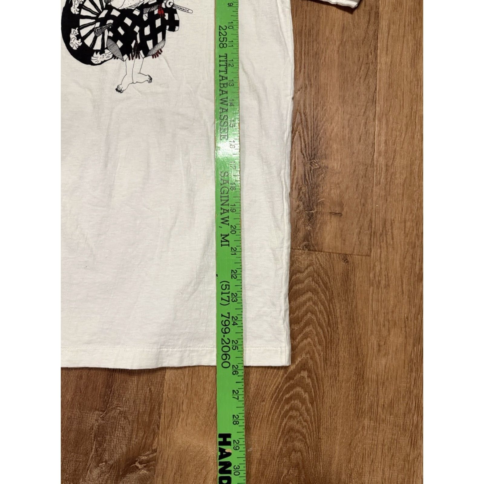 ESPIRIT VINTAGE Spirit Japan Japanese Art Graphic Shirt Single Stitch Mens M White 70s 80s Japan Spirit Shirt Mens M White Size US M / EU 48-50 / 2 - 8 Thumbnail