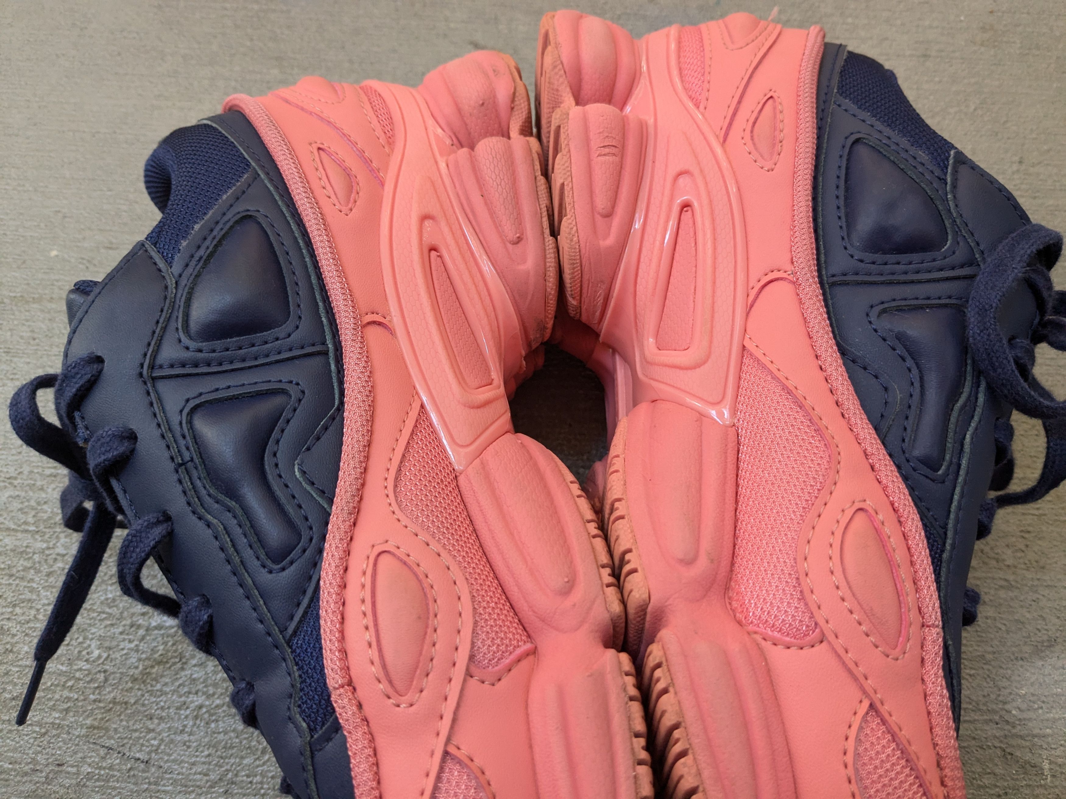 Adidas × Raf Simons Adidas Raf Simons Ozweego 8 Pink Blue F34268 Size US 8 / EU 41 - 9 Thumbnail