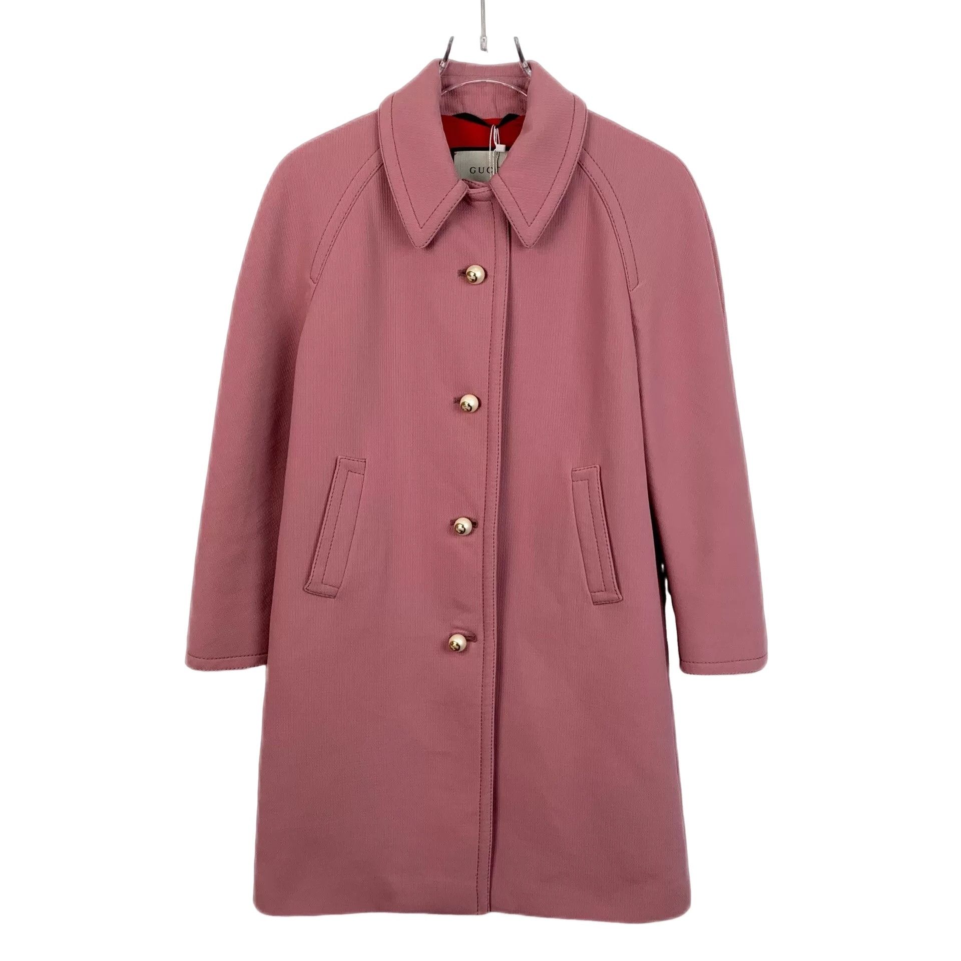 Gucci Gucci Pearl Button Wool Coat IT 38 Size XS / US 0-2 / IT 36-38 - 1 Thumbnail