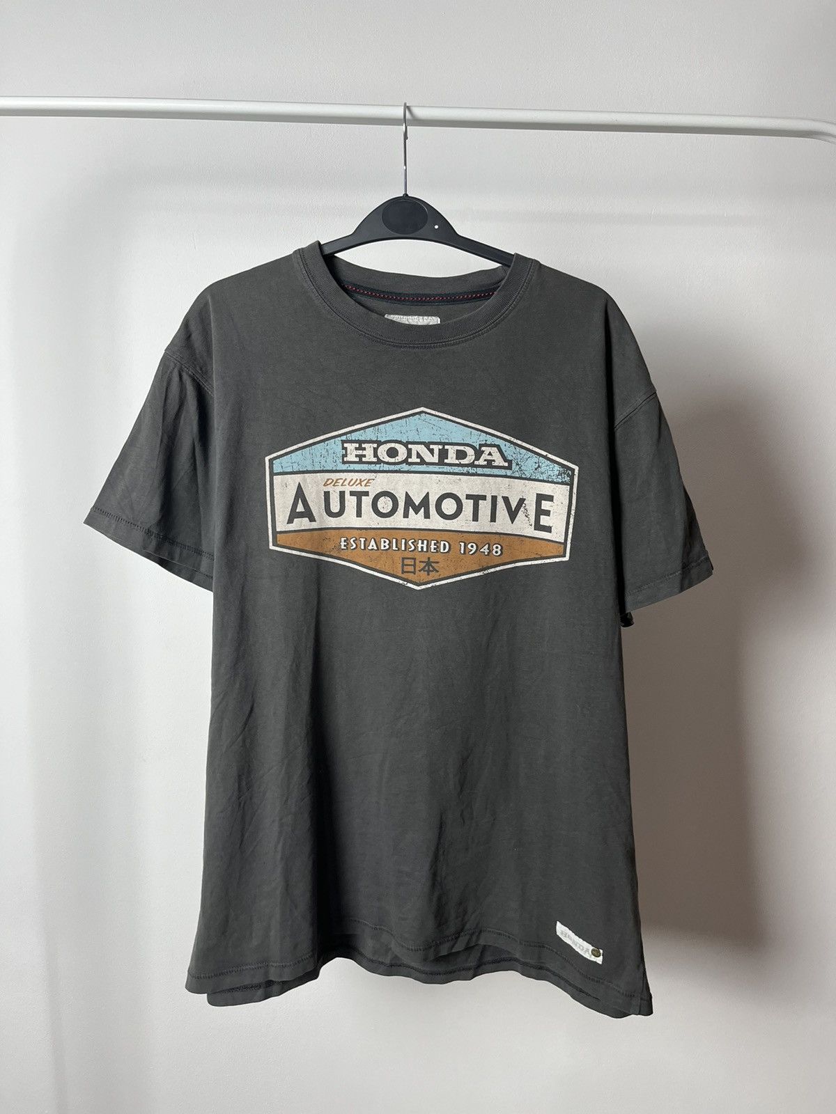 Honda × Vintage Vintage Honda Racing Moto T-Shirt Size US L / EU 52-54 / 3 - 1 Thumbnail