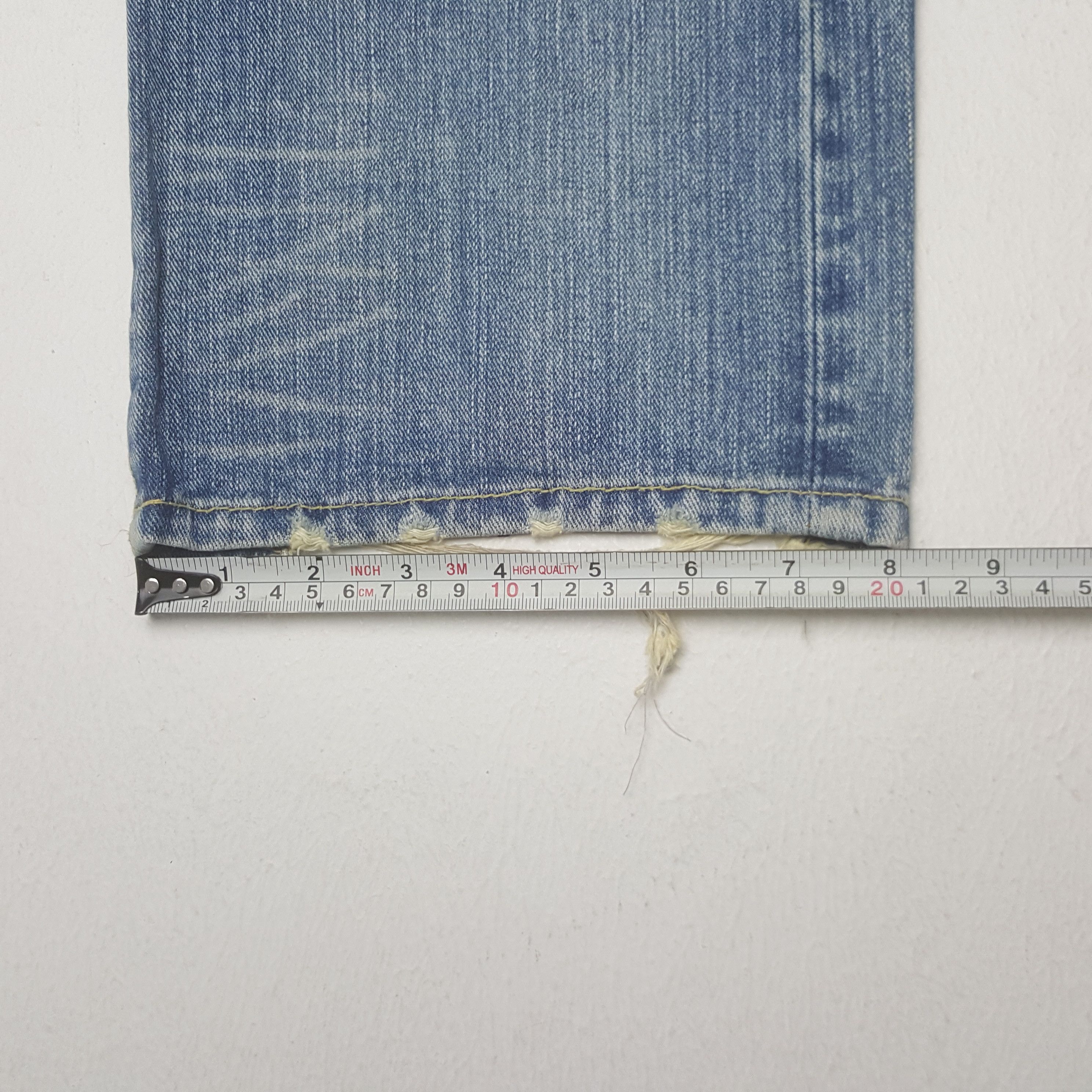 Designer × Japanese Brand × Vintage Vintage Exribitionist Patchwork Design Denim Jeans Size US 32 / EU 48 - 11 Thumbnail