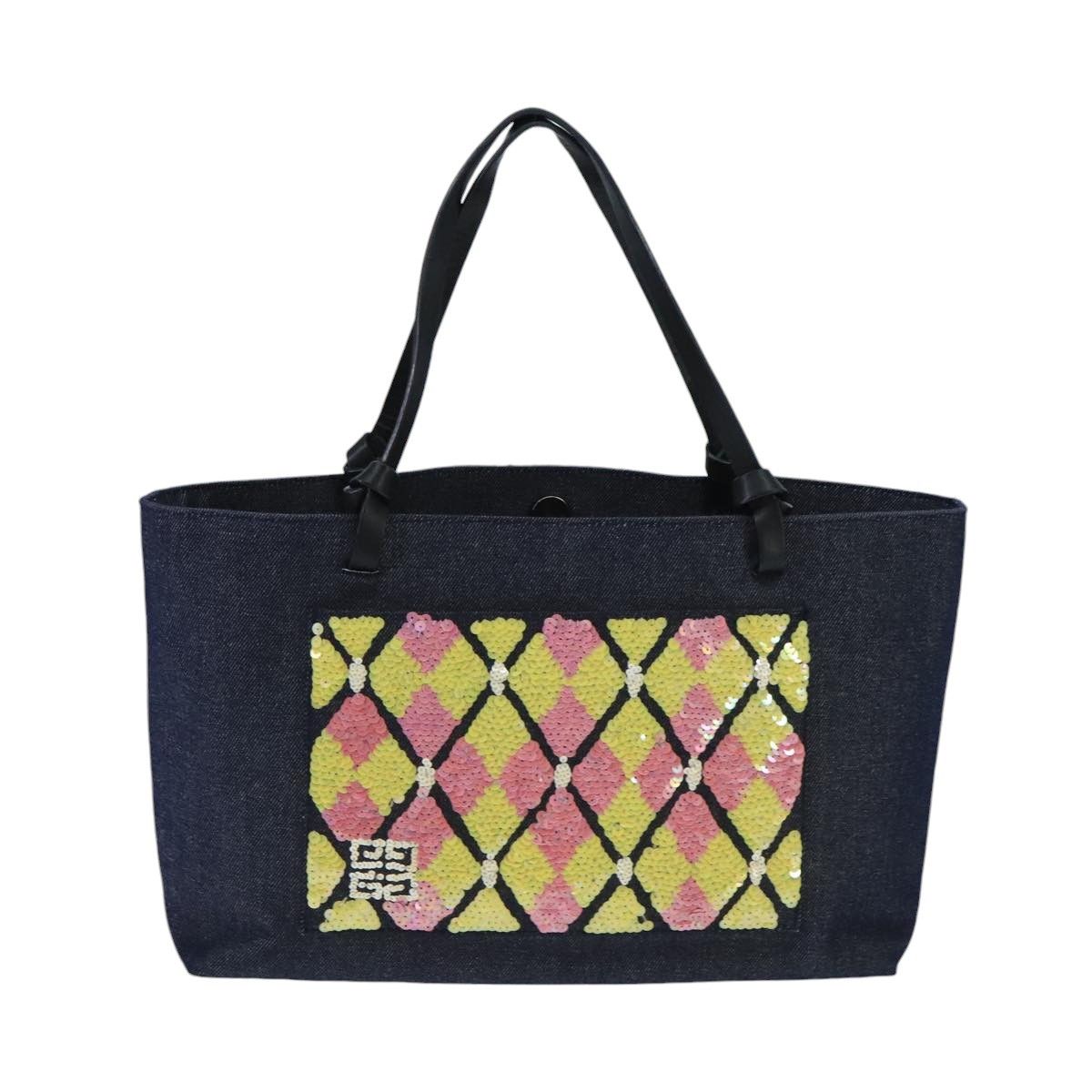Givenchy Blue Canvas Tote Bag (Pre-Owned) Size ONE SIZE - 1 Thumbnail