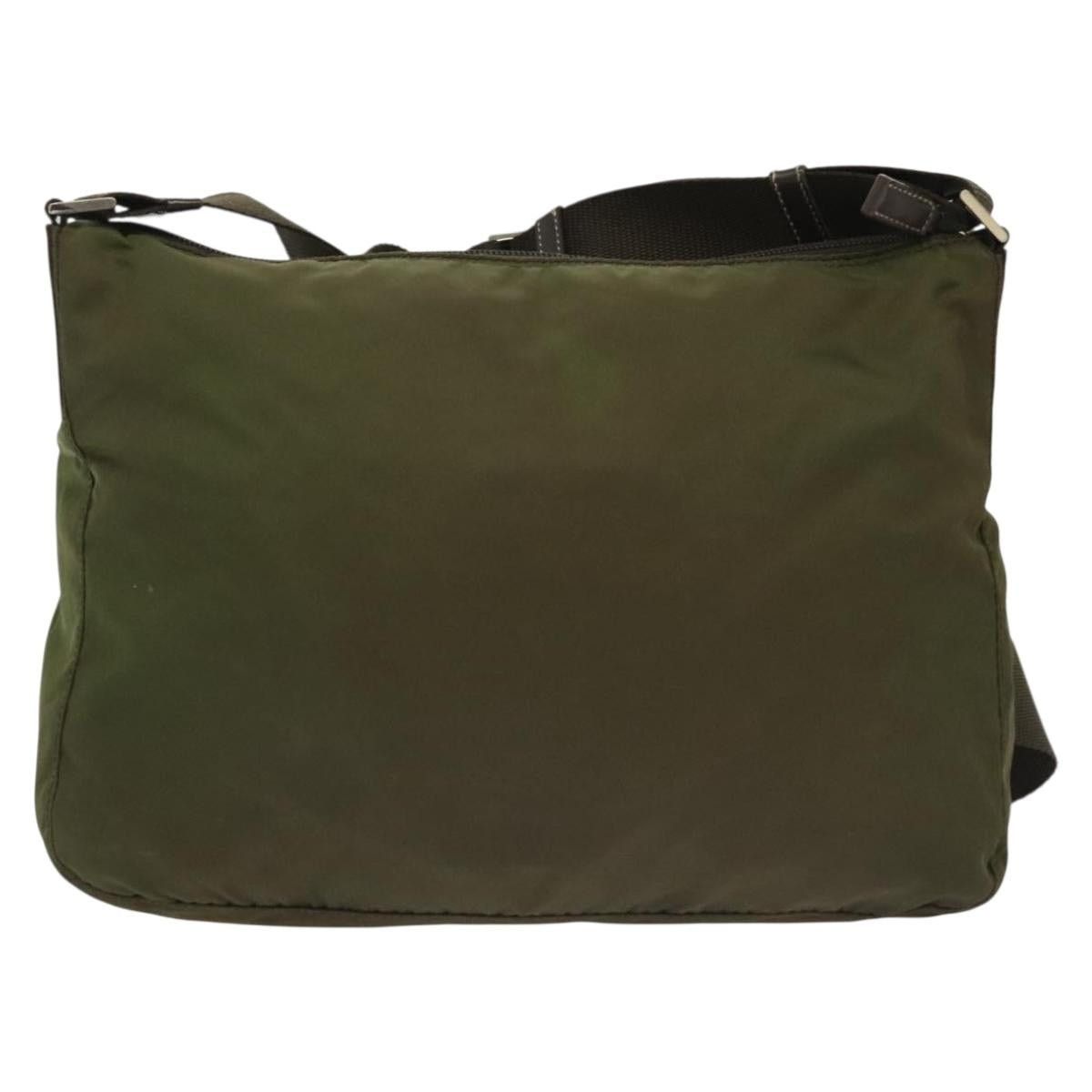 Prada PRADA Shoulder Bag Nylon Khaki Silver Size ONE SIZE - 3 Thumbnail