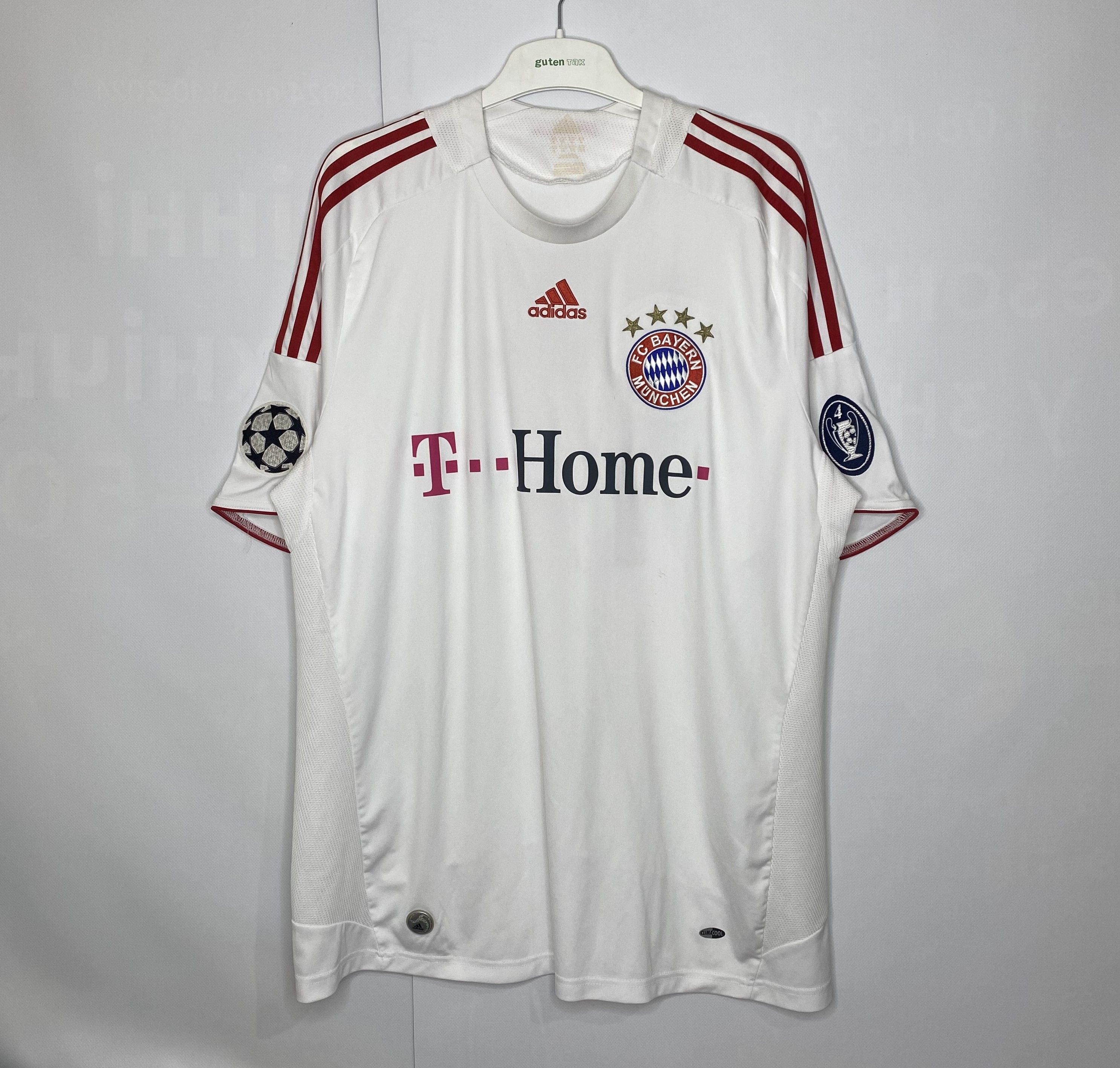 Adidas VAN BOMMEL #17 BAYERN MUNICH 2008 2009 THIRD FOOTBALL SHIRT Size US XL / EU 56 / 4 - 1 Thumbnail