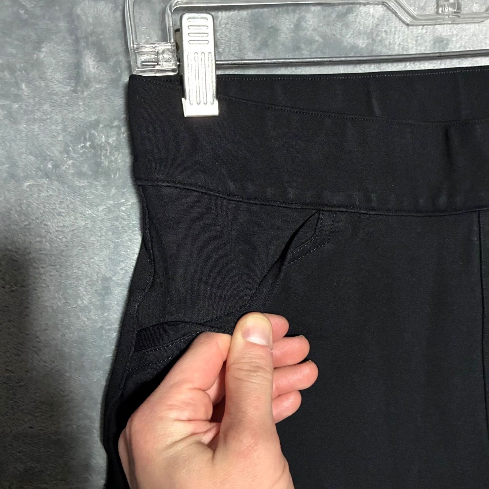 Spanx Spanx High Rise Slim Skinny Pull On Ponte Pant Women M Black Size 32" / US 10 / IT 46 - 7 Thumbnail