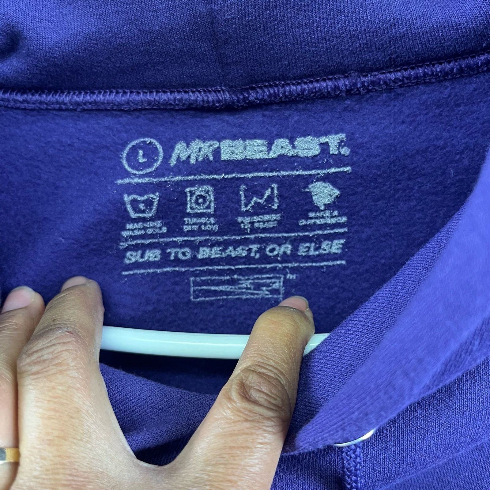 Other Rare Color Mr. Beast Sprinkle Donut Jaguar Hoodie HH-09 Size US L / EU 52-54 / 3 - 5 Thumbnail