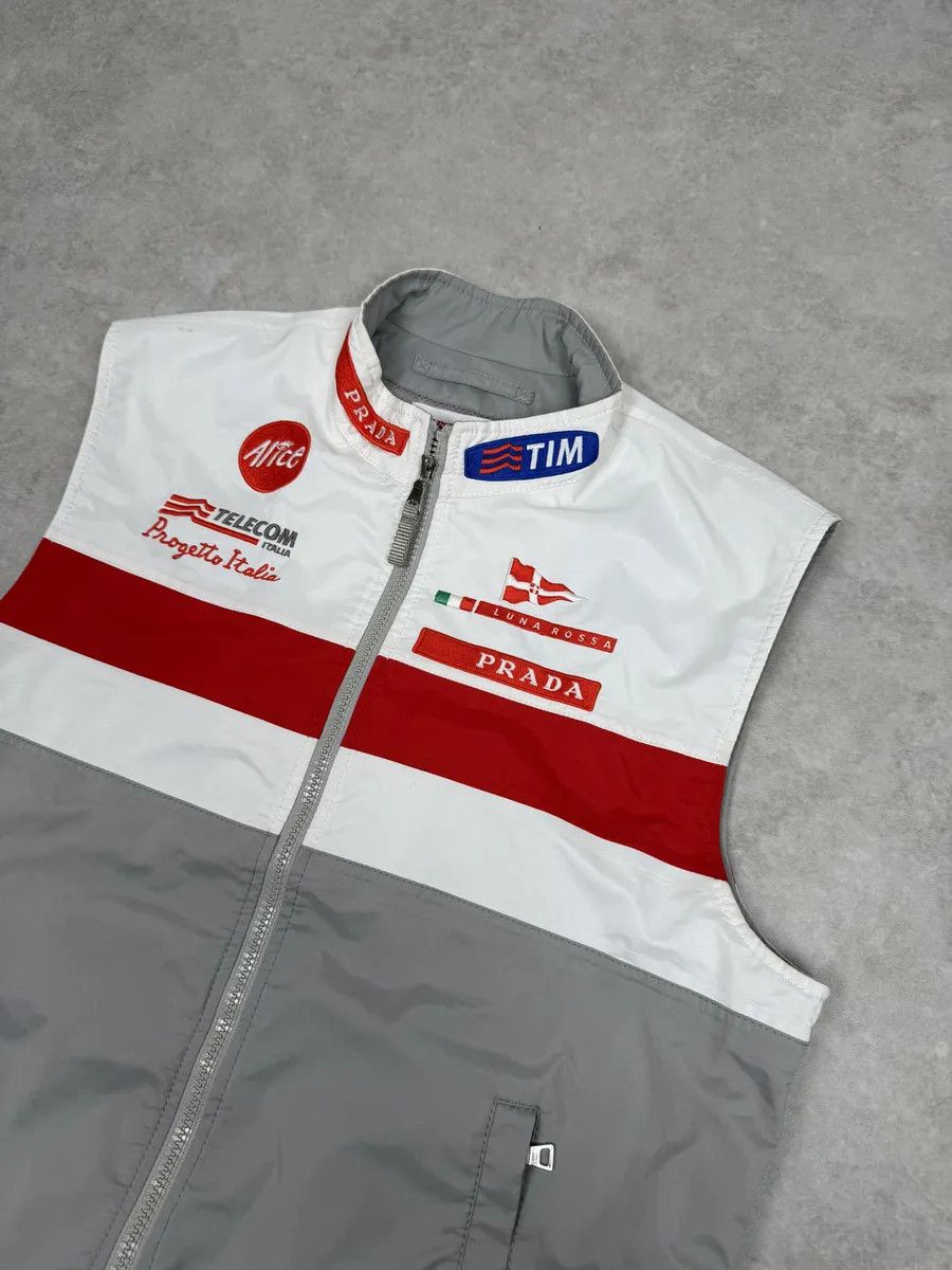 Prada 2003 Prada Luna Rossa Racing Challenge Vest Size US L / EU 52-54 / 3 - 7 Thumbnail