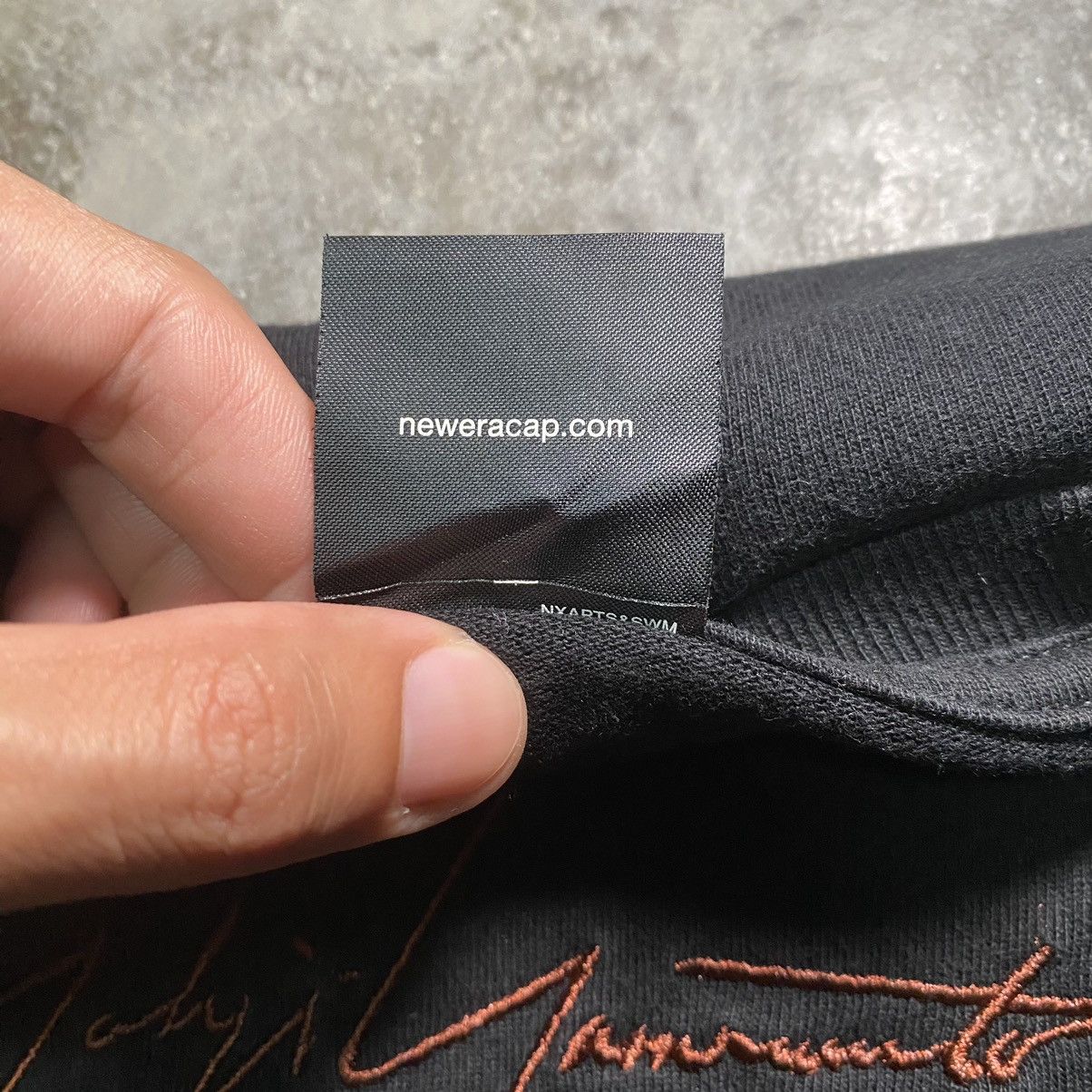 New Era × Yohji Yamamoto New Era X Yohji Yamamoto Signature Spellout Longsleeve Tee Size US M / EU 48-50 / 2 - 5 Thumbnail