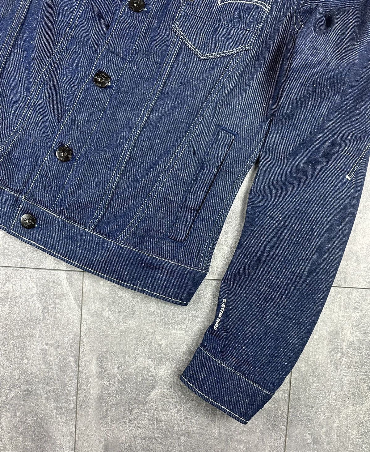G-Star G-Star Raw Japanese Denim Button Up Jacket Size US S / EU 44-46 / 1 - 3 Thumbnail