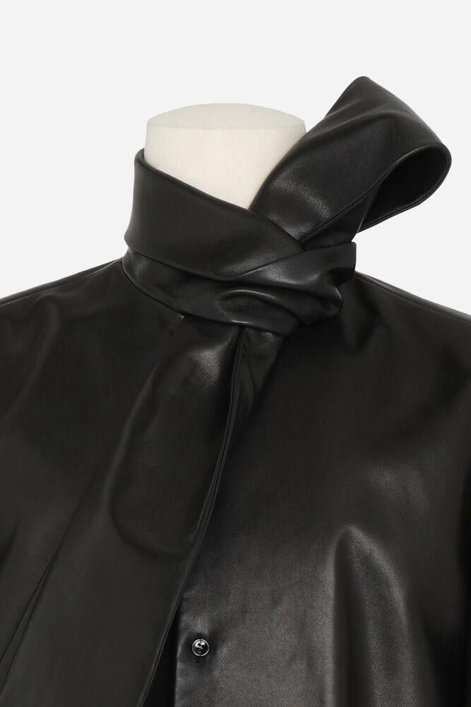 Saint Laurent Paris o1loc1c0225 Blouse in Black Size US M / EU 48-50 / 2 - 6 Thumbnail