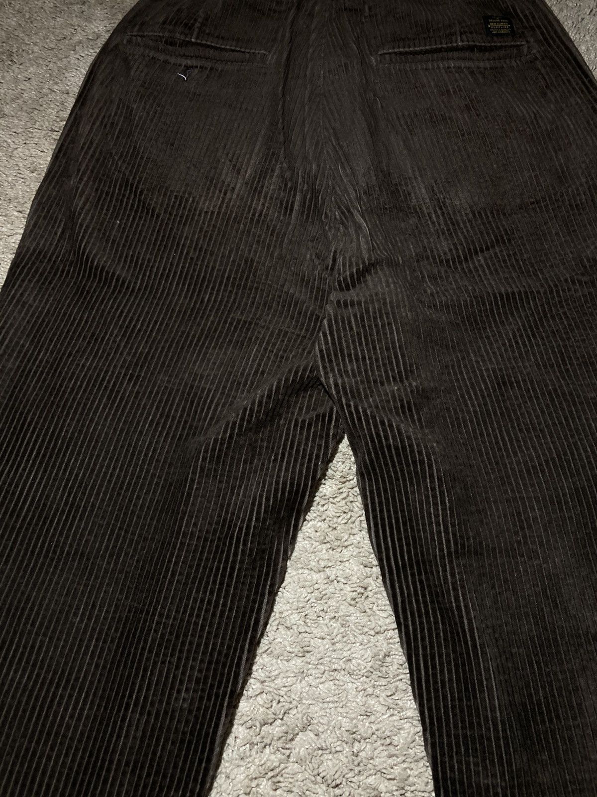 DELUXE 2003 Deluxe Brown Corduroy Small Japanese Straight 2000s DLX Size US 30 / EU 46 - 10 Thumbnail