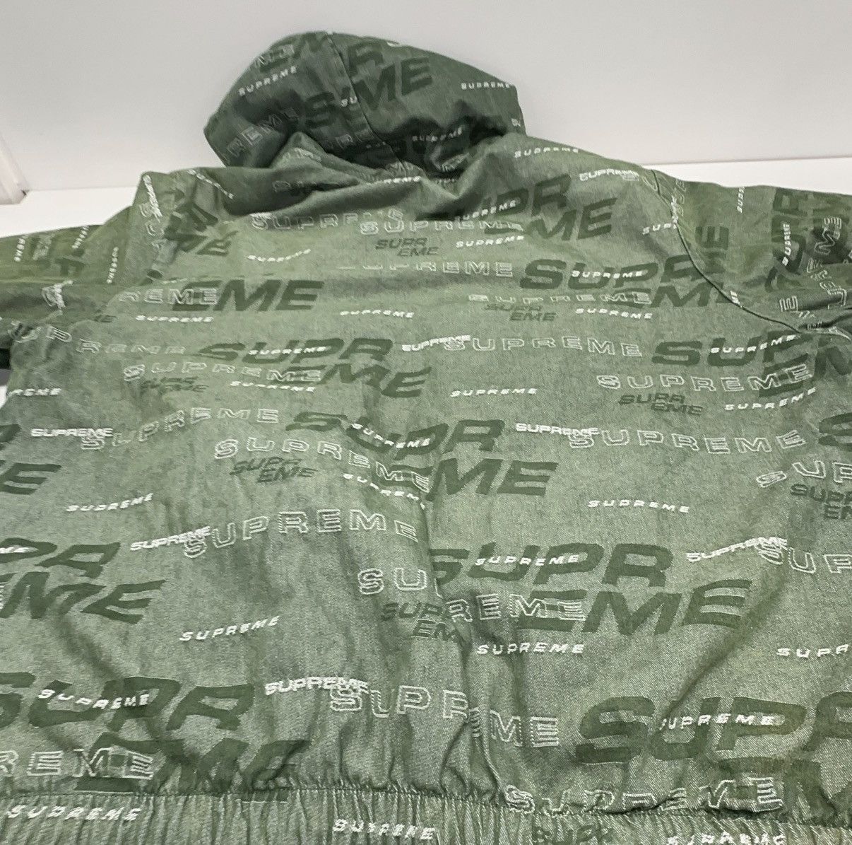 Supreme Supreme FW19 Reversible Dimensions Logo Denim Work Jacket Size US L / EU 52-54 / 3 - 10 Thumbnail
