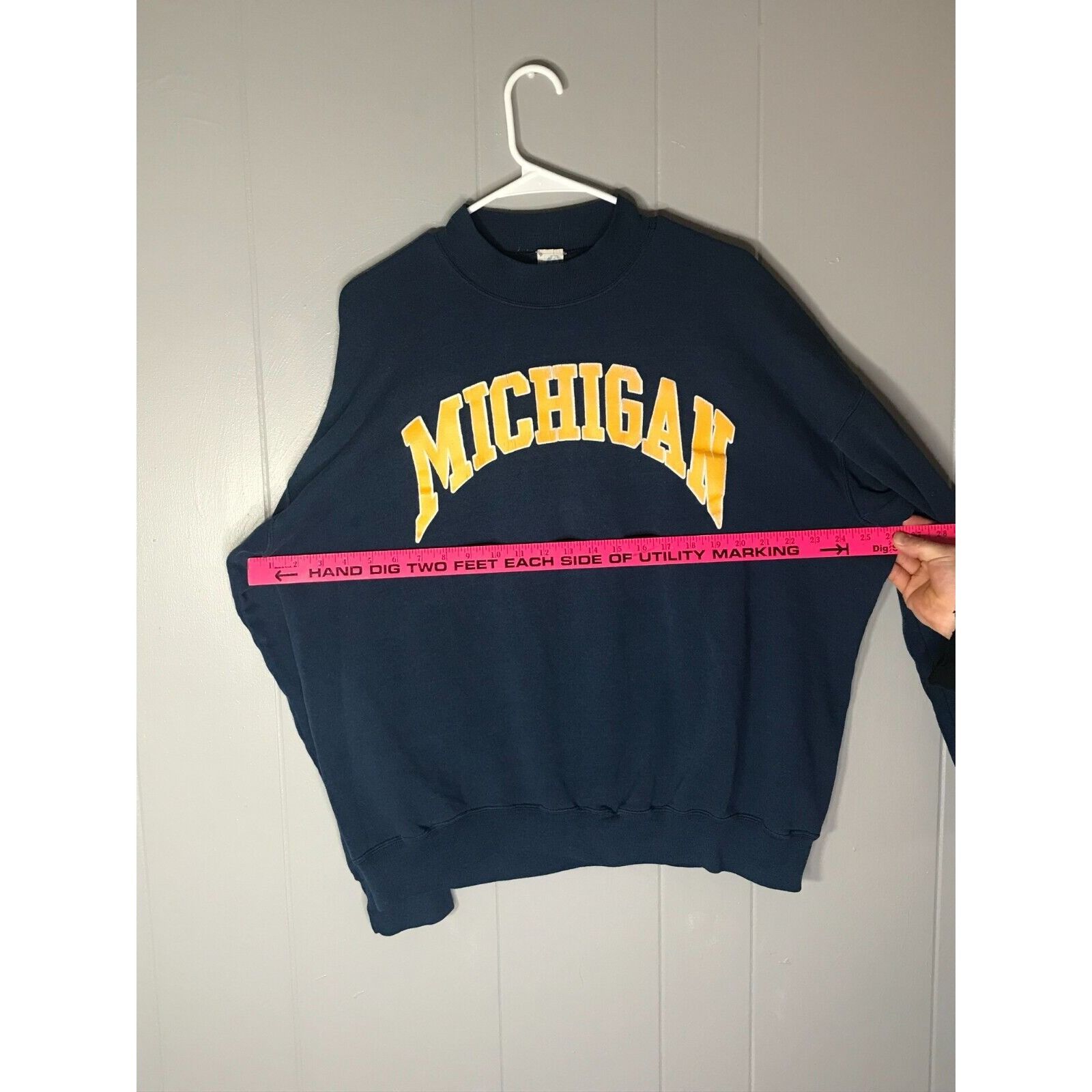 Artek × Vintage Artex University of Michigan Wolverines Mens Turtle Neck Lon Size US XL / EU 56 / 4 - 6 Thumbnail