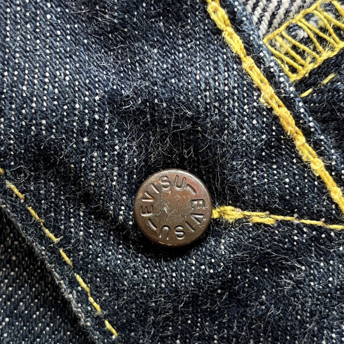 Evisu Y2K Evisu Donna Embroidered Seagull selvedge jeans Size 28" / US 6 / IT 42 - 11 Thumbnail
