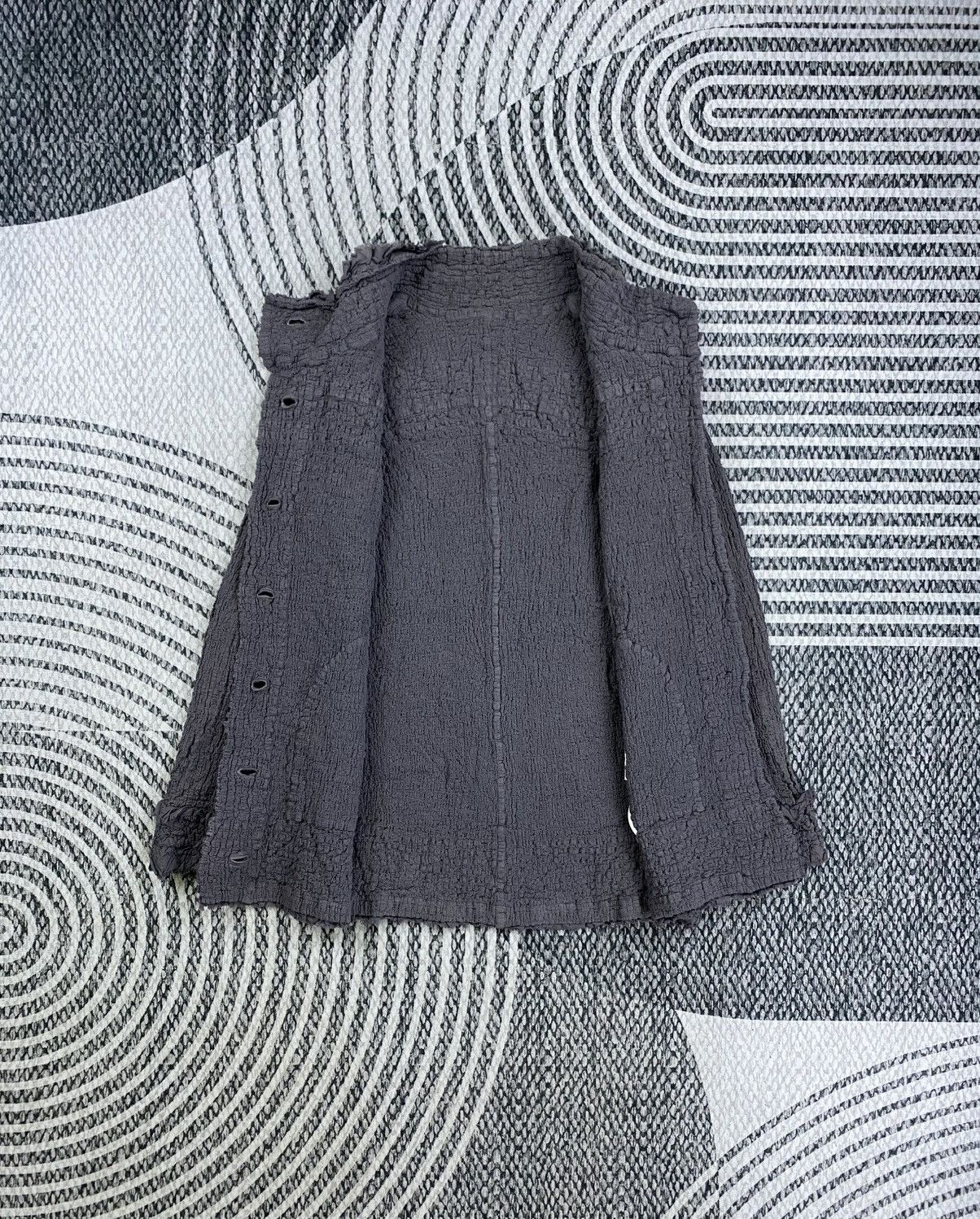 Issey Miyake Vintage Issey Miyake Cauliflower Pleats Button Jacket Size M / US 6-8 / IT 42-44 - 6 Thumbnail
