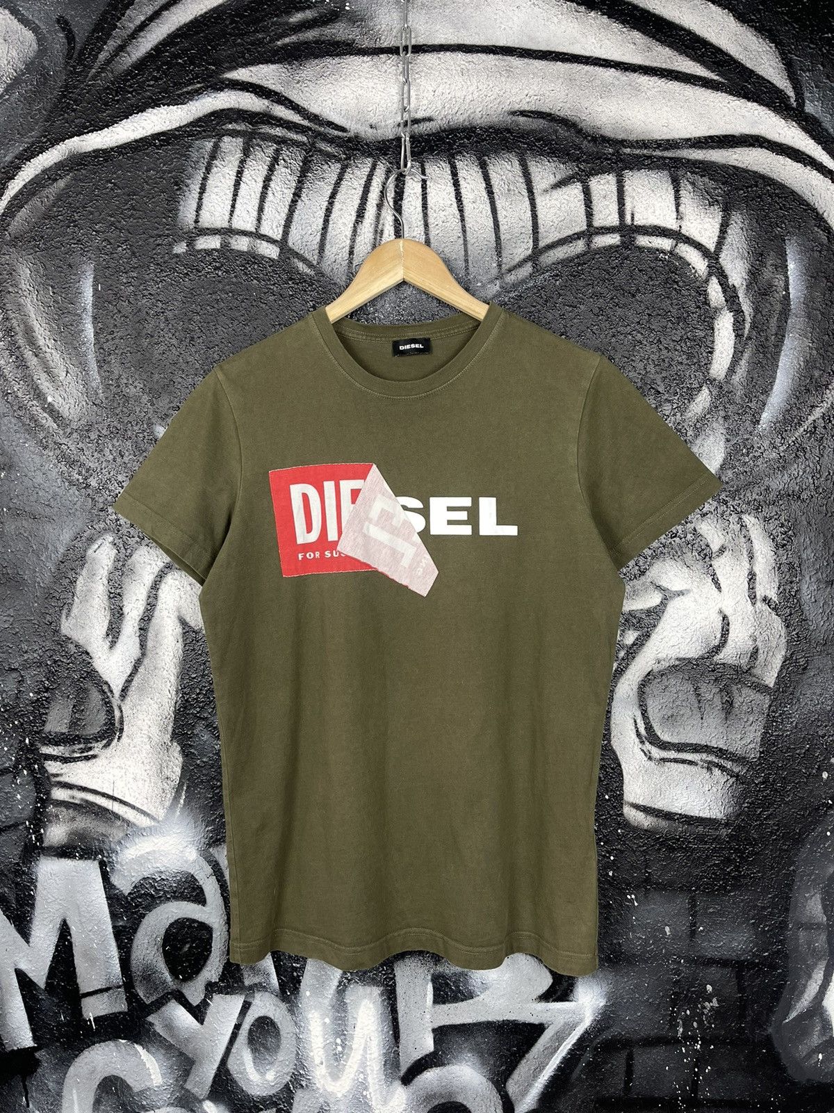 Diesel × Vintage Diesel Box Logo T-Shirt Men’s Size M Size US M / EU 48-50 / 2 - 2 Thumbnail