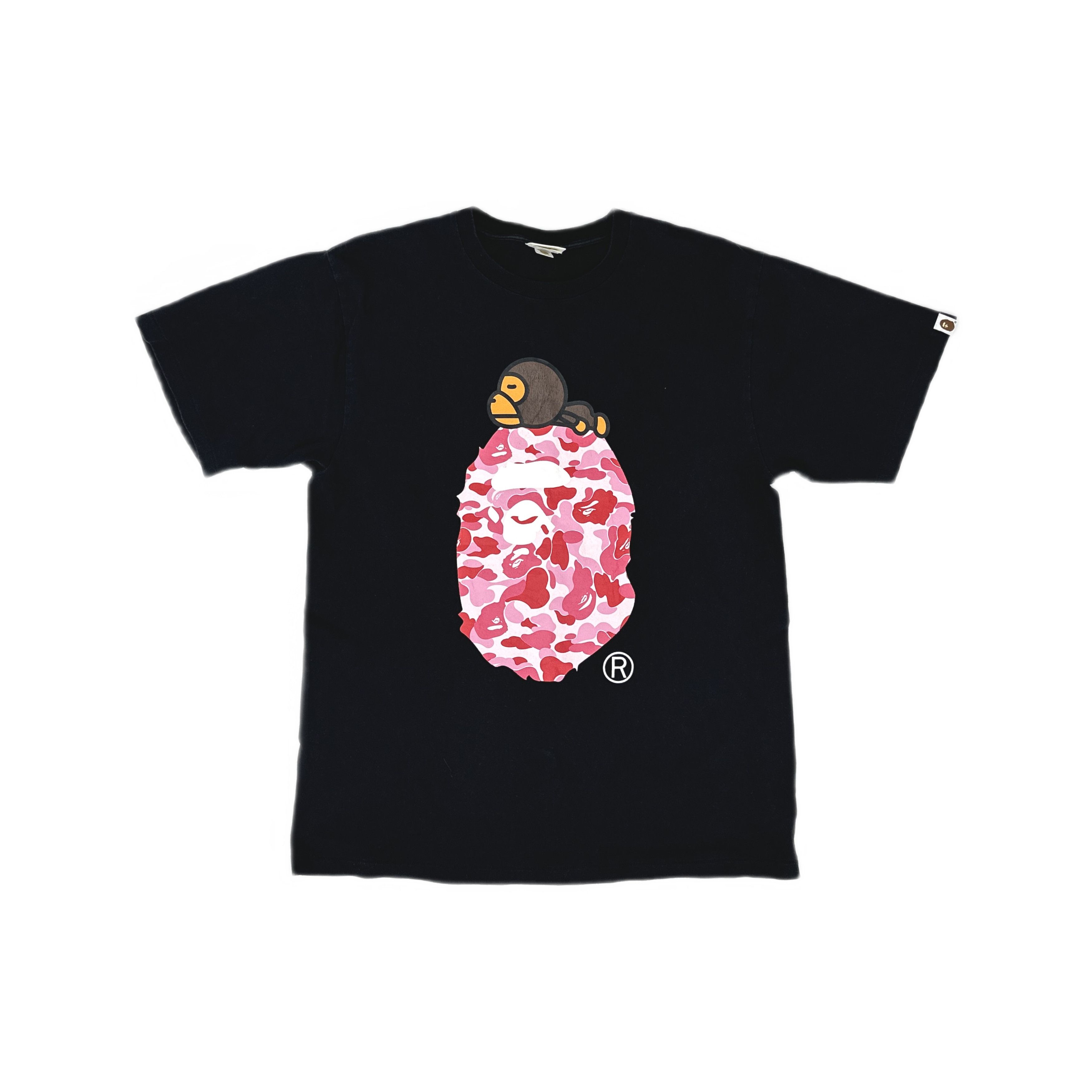 Bape A Bathing Ape Pink Camo Ape Head T-Shirt Size XL Size US XL / EU 56 / 4 - 1 Thumbnail