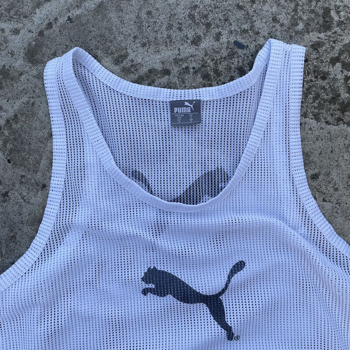 Puma × Vintage Vintage Puma Tank Top Big Logo Avant Garde Y2K Grunge Size S / US 4 / IT 40 - 5 Thumbnail