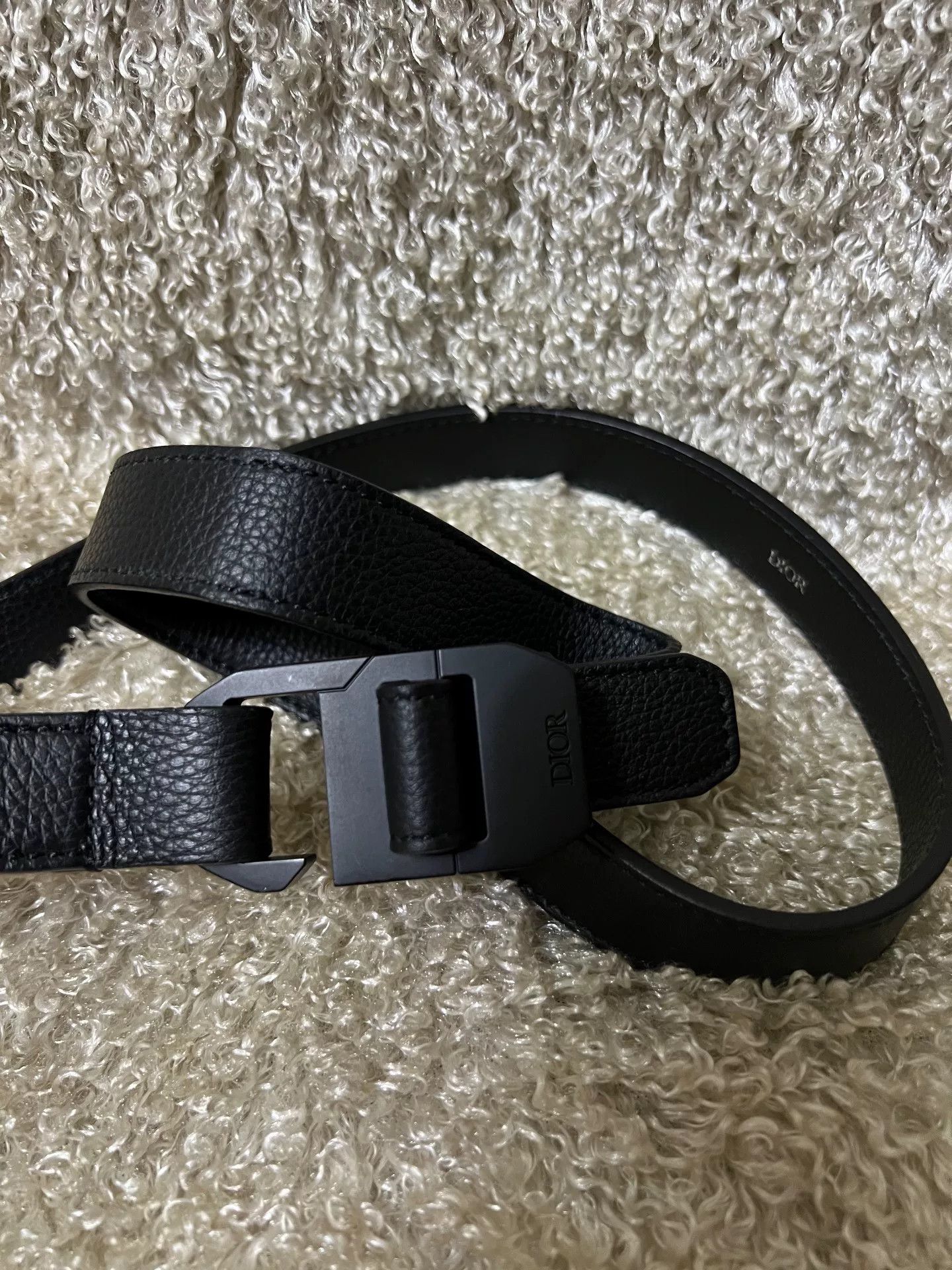 Dior × Hedi Slimane Dior Homme AW05 H Belt | Grailed