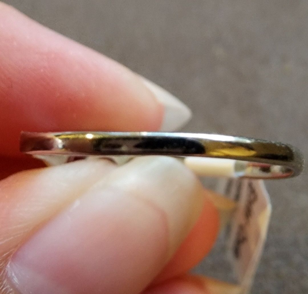 Other New Jackpot Candles Fine Half Circle Cubic Zirconia Ring 6 Size ONE SIZE - 3 Thumbnail