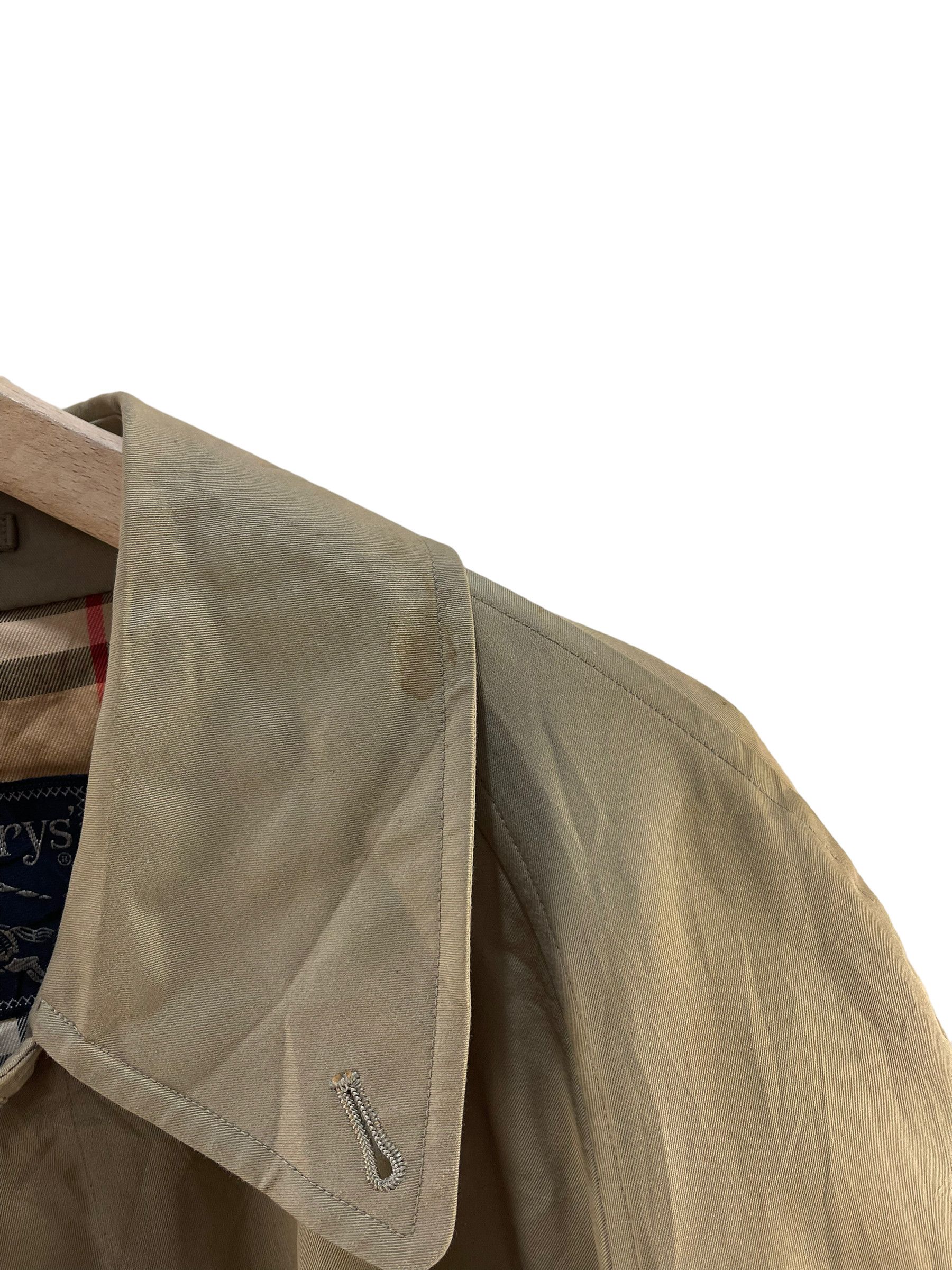 Burberry × Burberry Prorsum Vintage Burberrys Prorsum Trench Coat Jacket Size M / US 6-8 / IT 42-44 - 11 Thumbnail