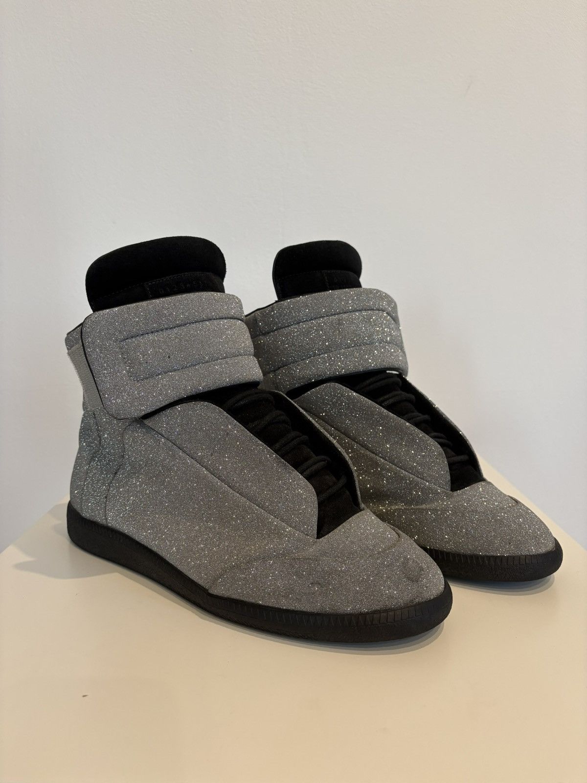 Maison Margiela Maison Margiela future silver glitter Size US 8 / EU 41 - 1 Thumbnail