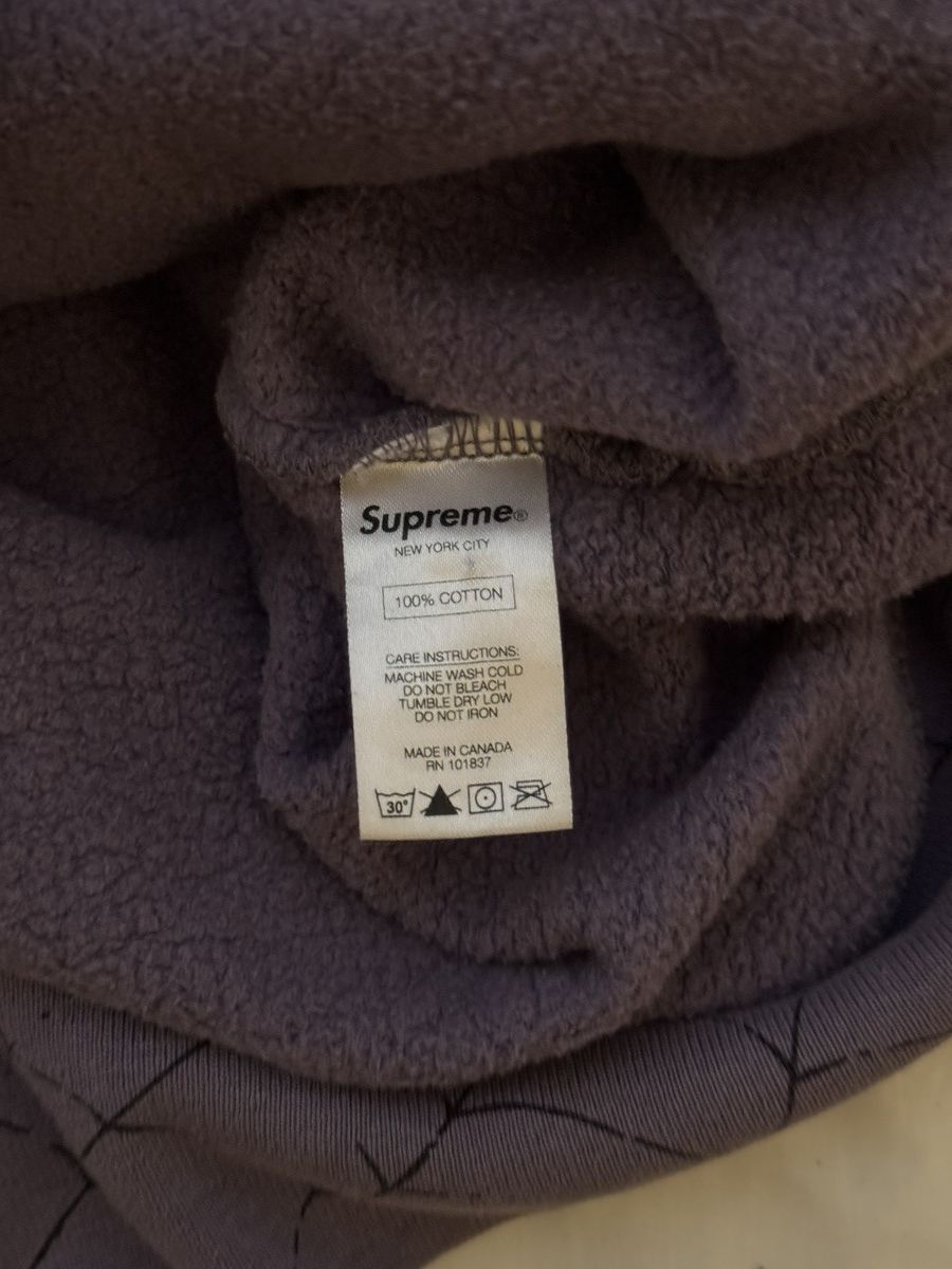 Supreme SUPREME SPIDER WEB HOODED Size US L / EU 52-54 / 3 - 4 Thumbnail