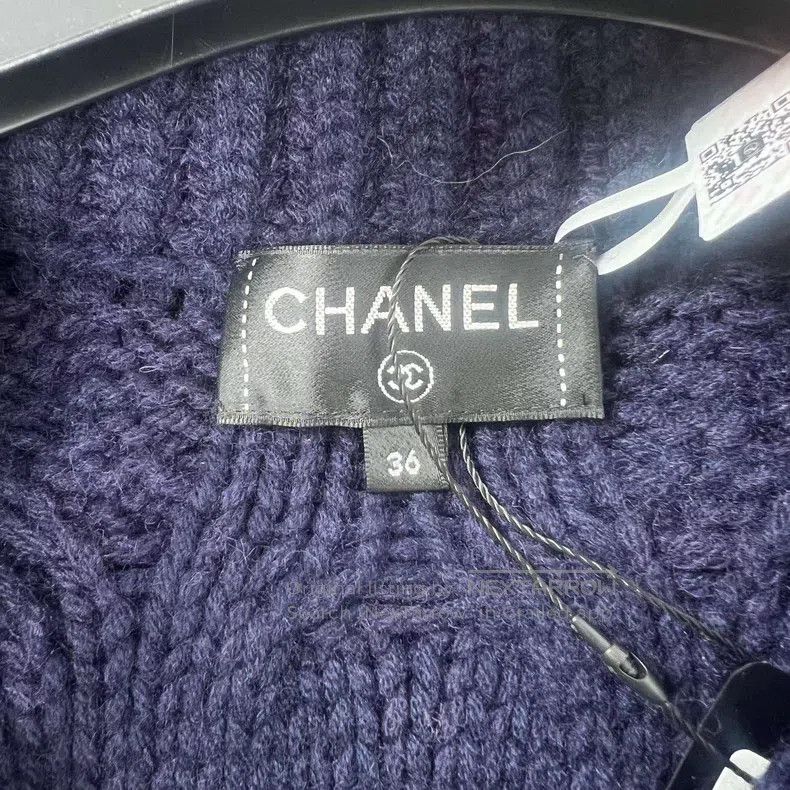 Chanel Chanel Woollen knitted sweater Size XS / US 0-2 / IT 36-38 - 4 Thumbnail