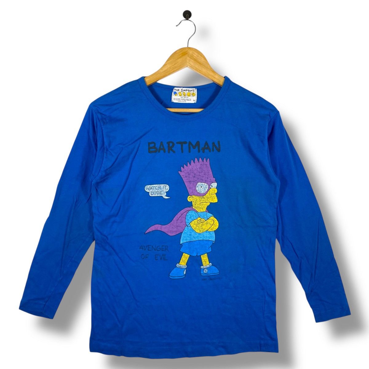 The Simpsons × Vintage Vintage 90's The Simpsons BARTMAN By Matt Groening Cartoon Size US M / EU 48-50 / 2 - 1 Thumbnail