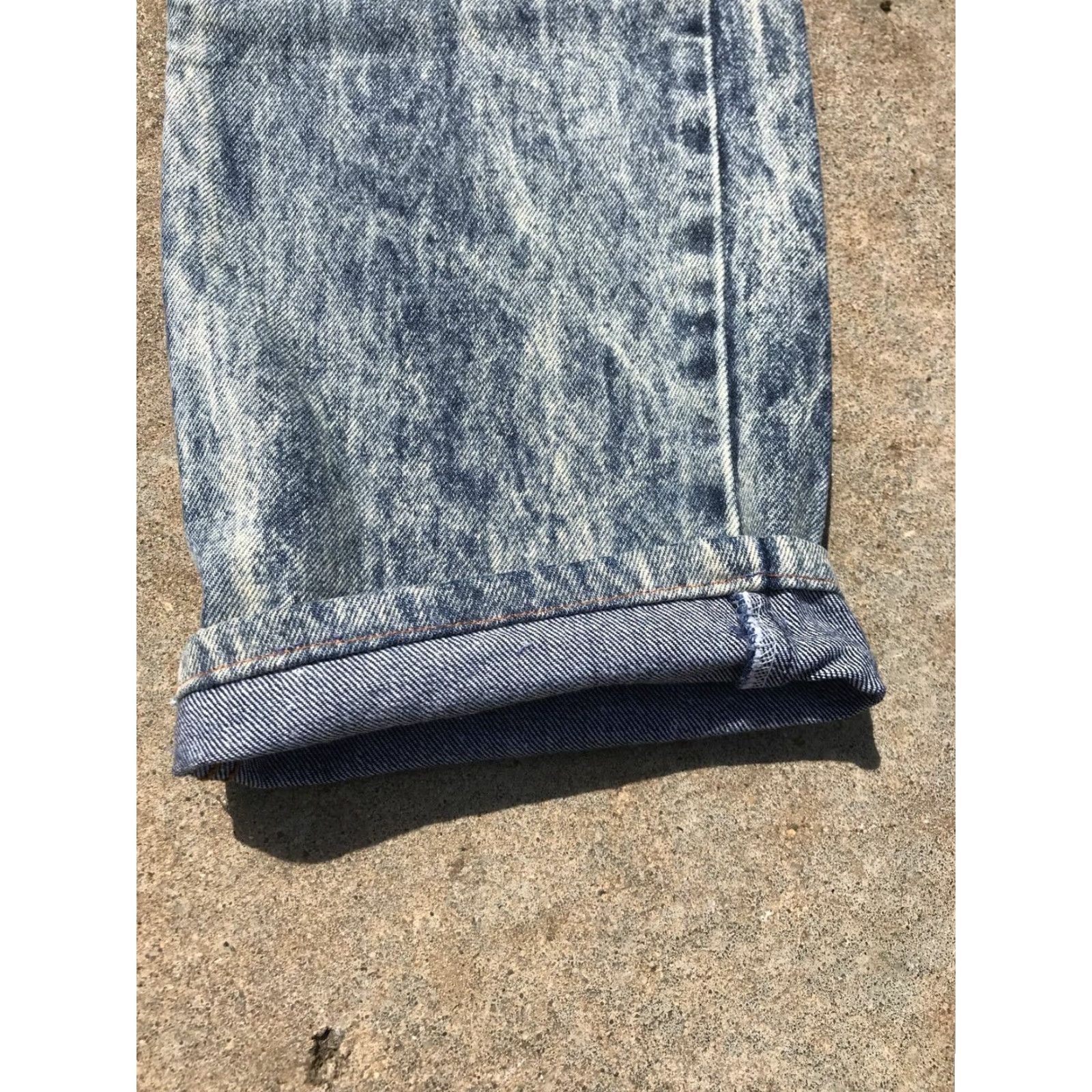 Vintage VINTAGE Gitano Acid Wash Jeans Mens 36x32.5 Regular Fit Distressed 90s Size US 36 / EU 52 - 6 Thumbnail