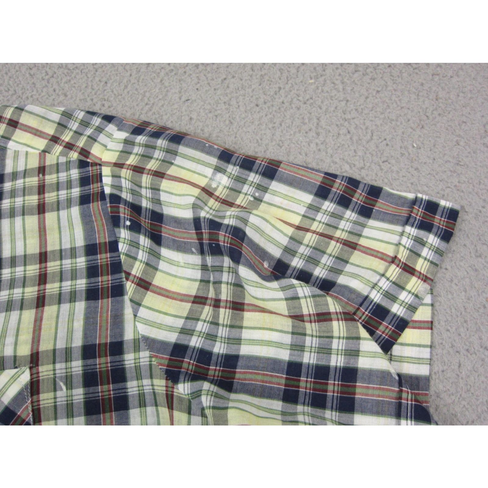 Sears Sears Shirt XL Mens Blue Plaid Vintage Button-Up 60s 70s Classic Casual Short Sleeve Vintage Sears Shirt XL Mens Blue Plaid 60s 70s Size US XL / EU 56 / 4 - 6 Thumbnail