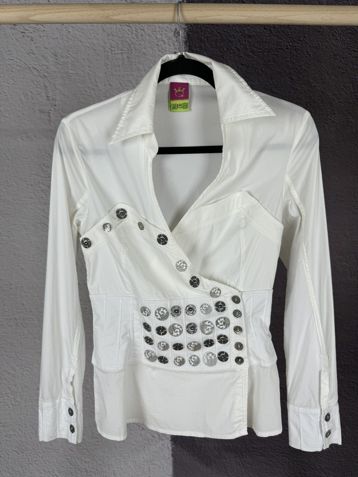 Other Save the Queen double breasted coins lightweight jacket Size S / US 4 / IT 40 - 2 Thumbnail