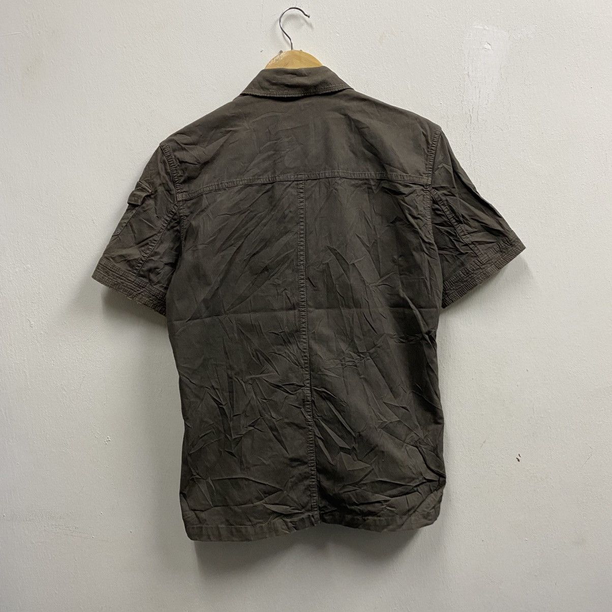 Tete Homme vintage Tete Homme zipper short sleeve shirt Size US S / EU 44-46 / 1 - 2 Thumbnail