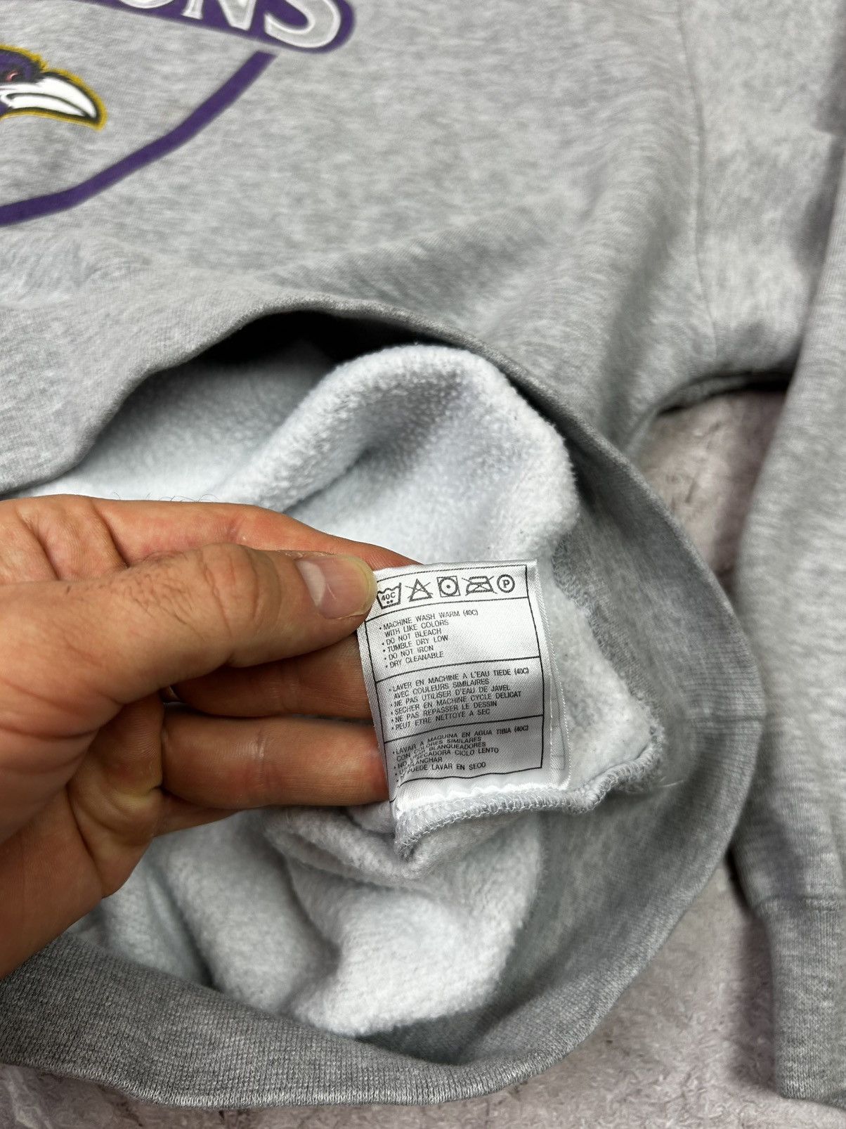 Nike Vintage Y2K Nike Baltimore Ravens Super Bowl XXXV Sweatshirt Size US XL / EU 56 / 4 - 8 Thumbnail