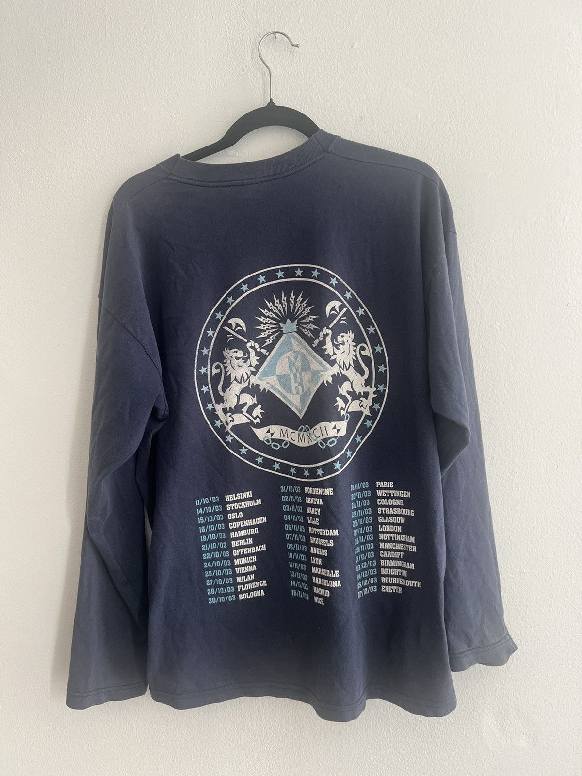 Band Tees × Vintage MACHINE HEAD 2003 Europe Tour shirt Size US L / EU 52-54 / 3 - 4 Thumbnail