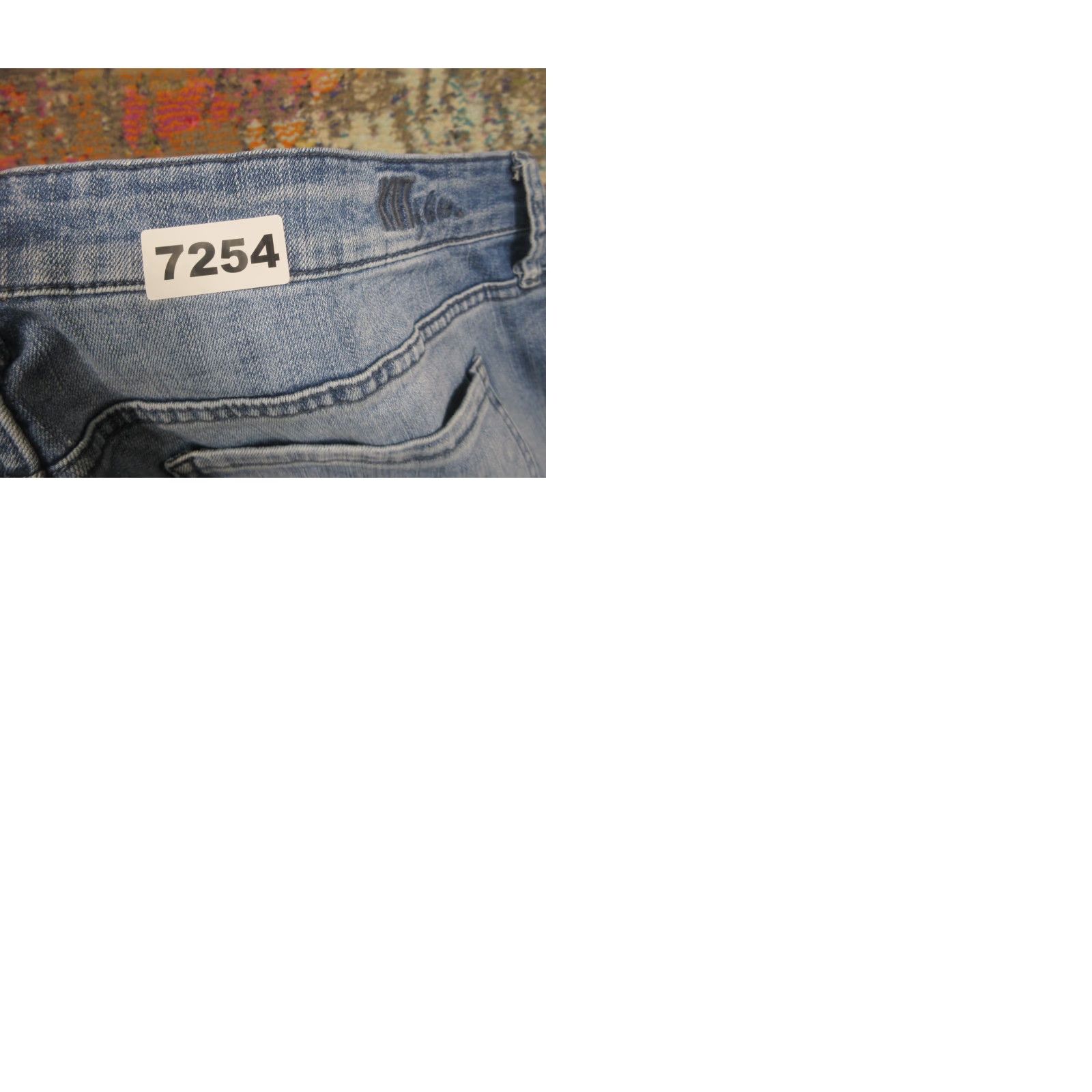 Vintage KUT from the Kloth Katy Boyfriend Jeans 16W Medium Wash Blue 30 Inseam Regular 5-Pocket Denim Women Size 38" / US 16 / IT 52 - 9 Thumbnail