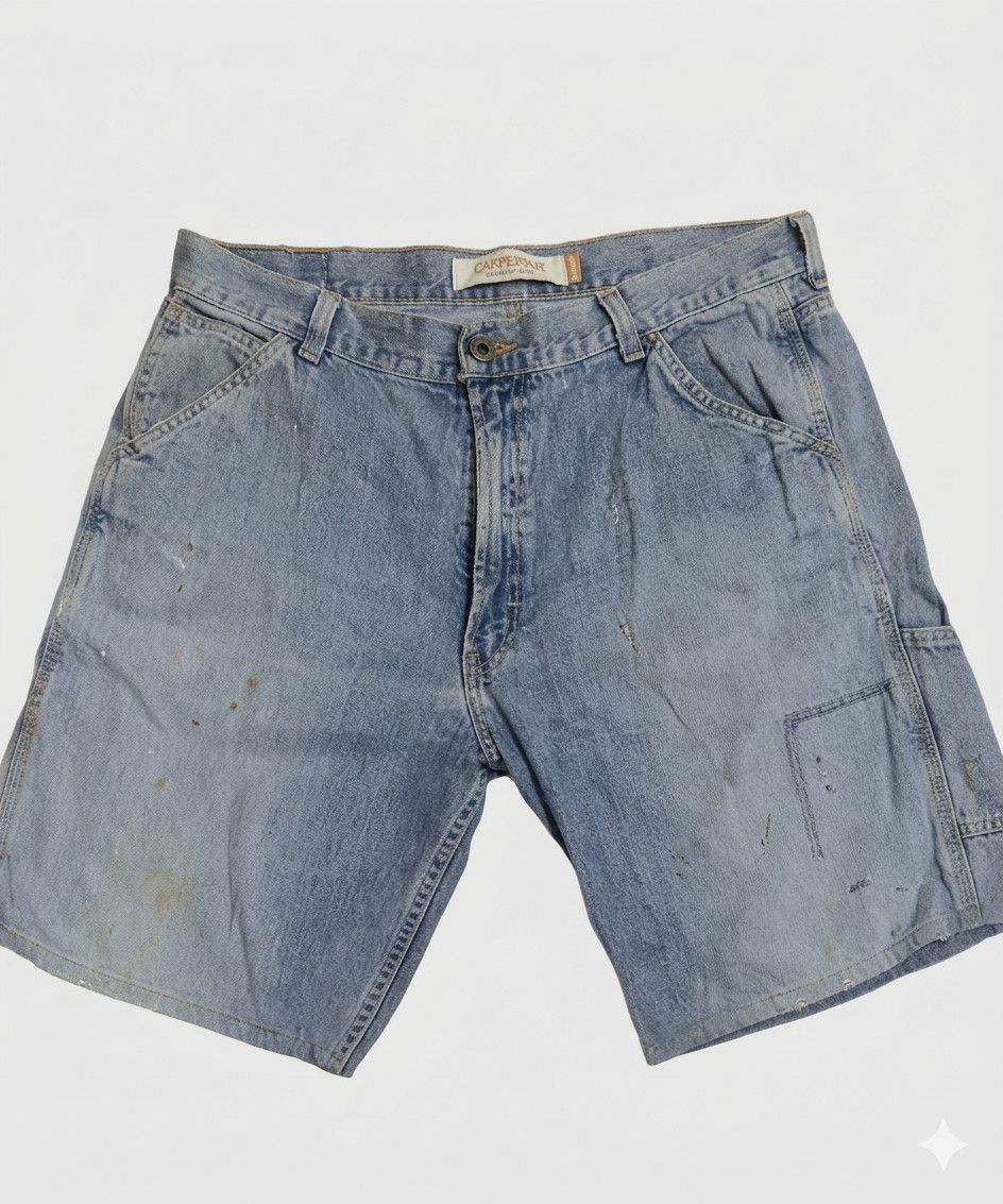 Levi's Levi’s 2007 Carpenter Denim Shorts - Loose Straight Fit Size US 38 / EU 54 - 1 Thumbnail