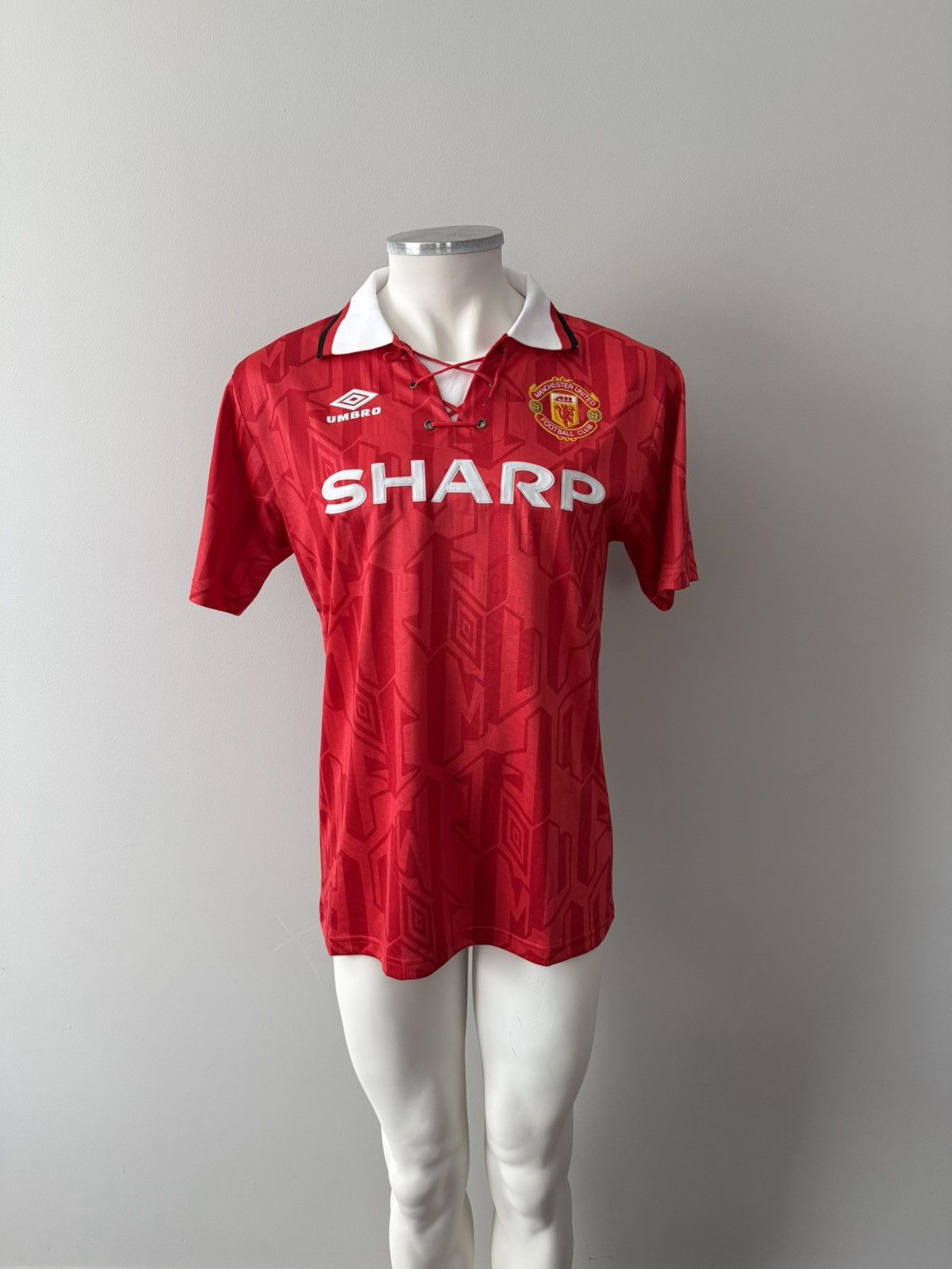 Umbro Eric Cantona Manchester United UMBRO New Men’s Soccer Jersey Size US S / EU 44-46 / 1 - 1 Thumbnail