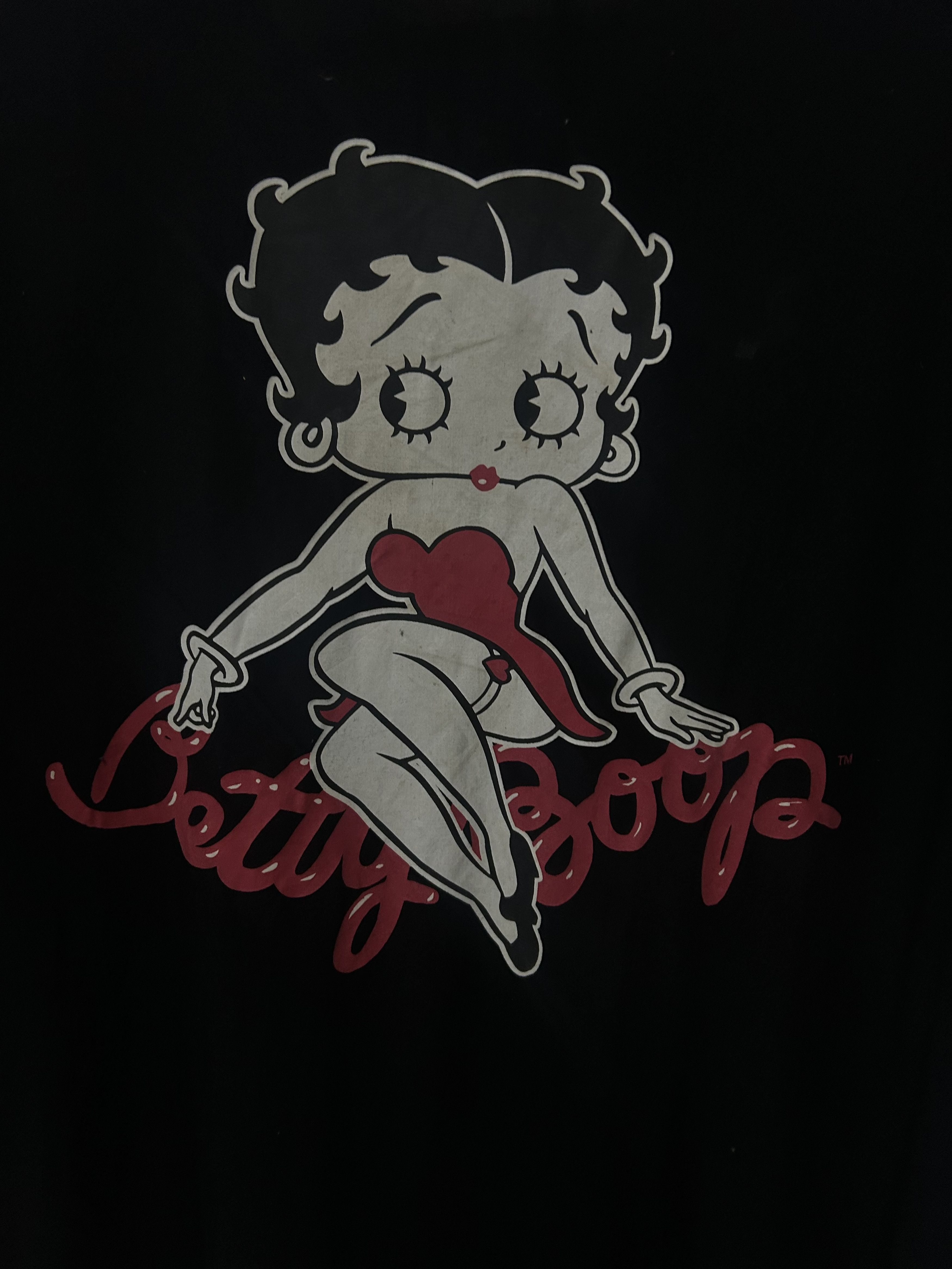 Japanese Brand Vintage Betty Boop Rayon cropped balloon shirt Size US L / EU 52-54 / 3 - 2 Thumbnail