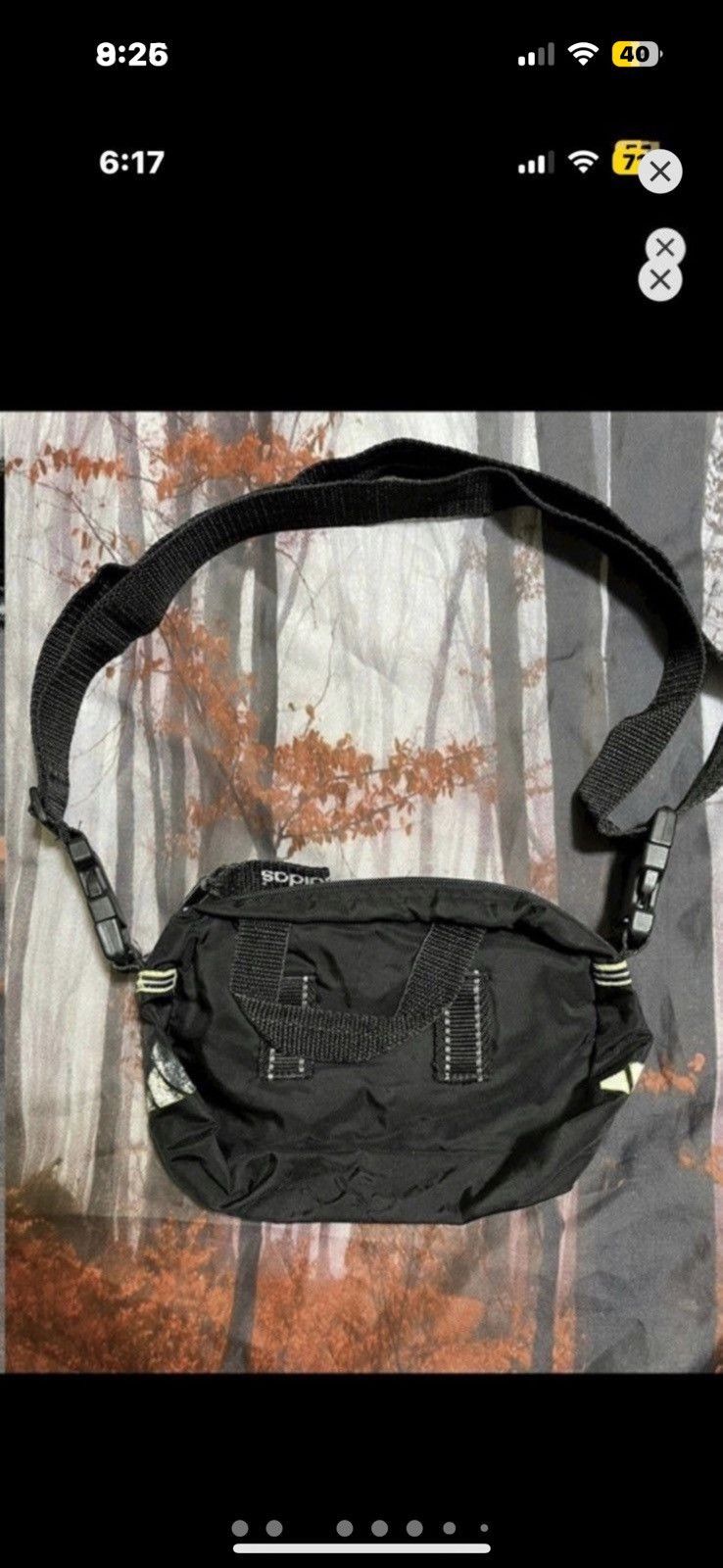 Adidas ***FINAL DROP***RARE 90s ADIDAS TECHNICAL SIDE BAG O/S Size ONE SIZE - 3 Thumbnail