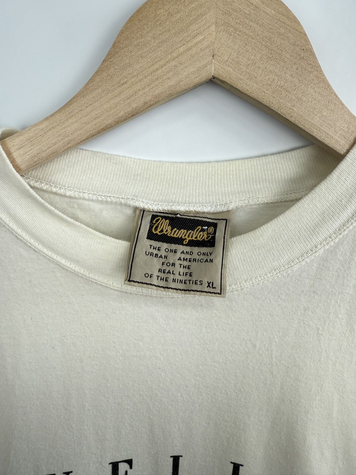 Wrangler 🇺🇸 Vtg 80s Wrangler Wella Hair Color Permanent Photo Graphic Size US XL / EU 56 / 4 - 5 Thumbnail